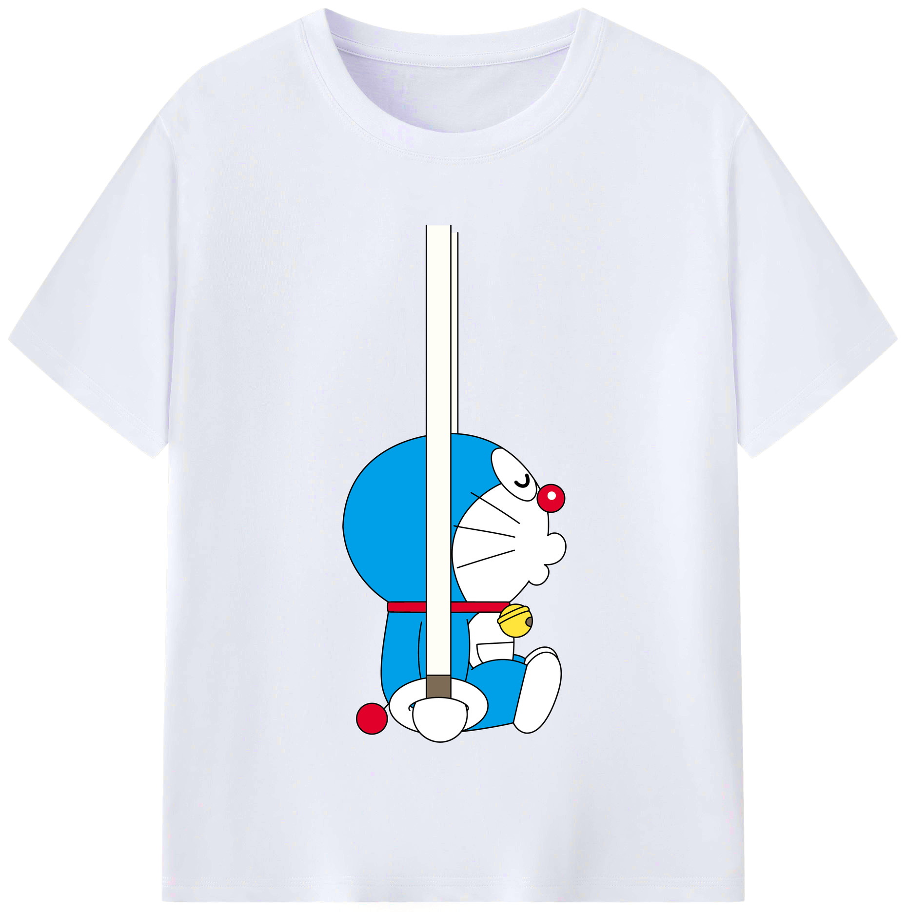（画像用） ドラえもん Doraemon レディースカジュアルプリントTシャツ（綿100％）