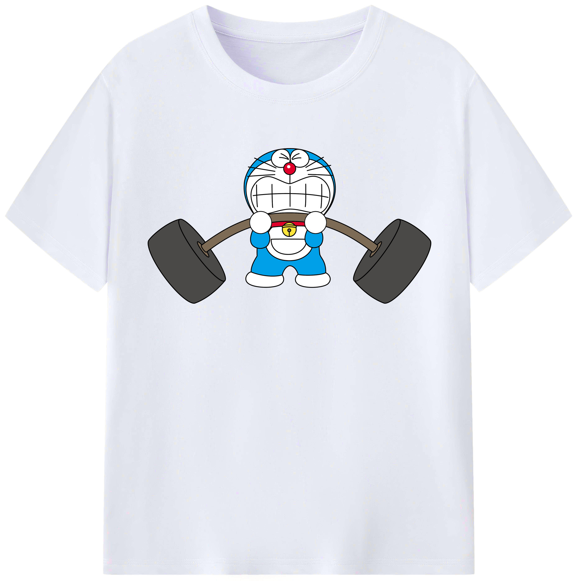 （画像用） ドラえもん Doraemon レディースカジュアルプリントTシャツ（綿100％）
