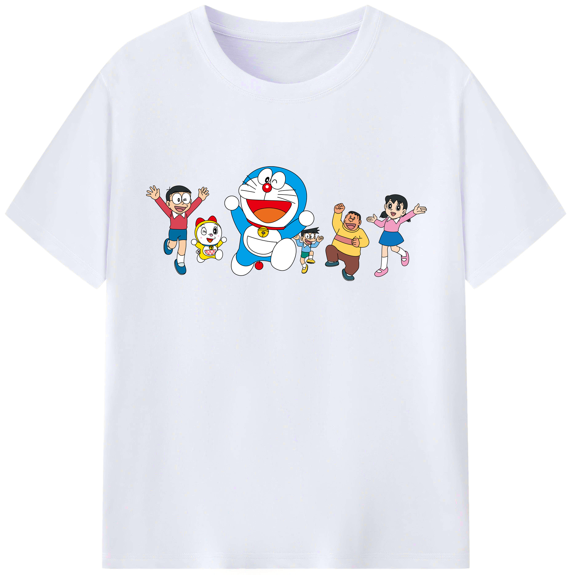 （画像用） ドラえもん 骨川 スネ夫 Doraemon Honekawa Suneo レディースカジュアルプリントTシャツ（綿100％）