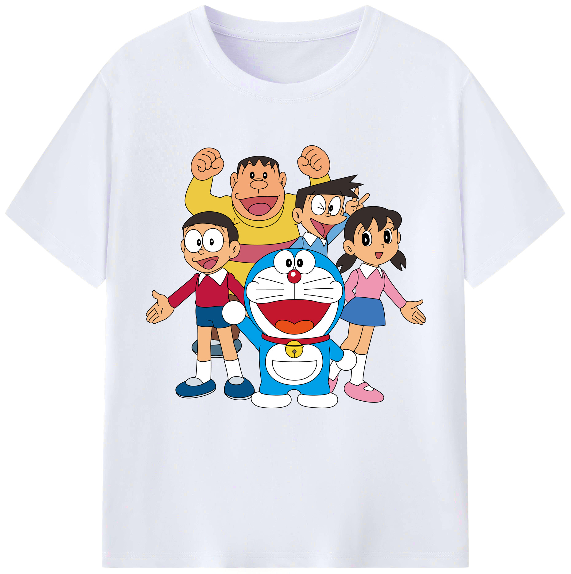 （画像用） ドラえもん 骨川 スネ夫 Doraemon Honekawa Suneo レディースカジュアルプリントTシャツ（綿100％）