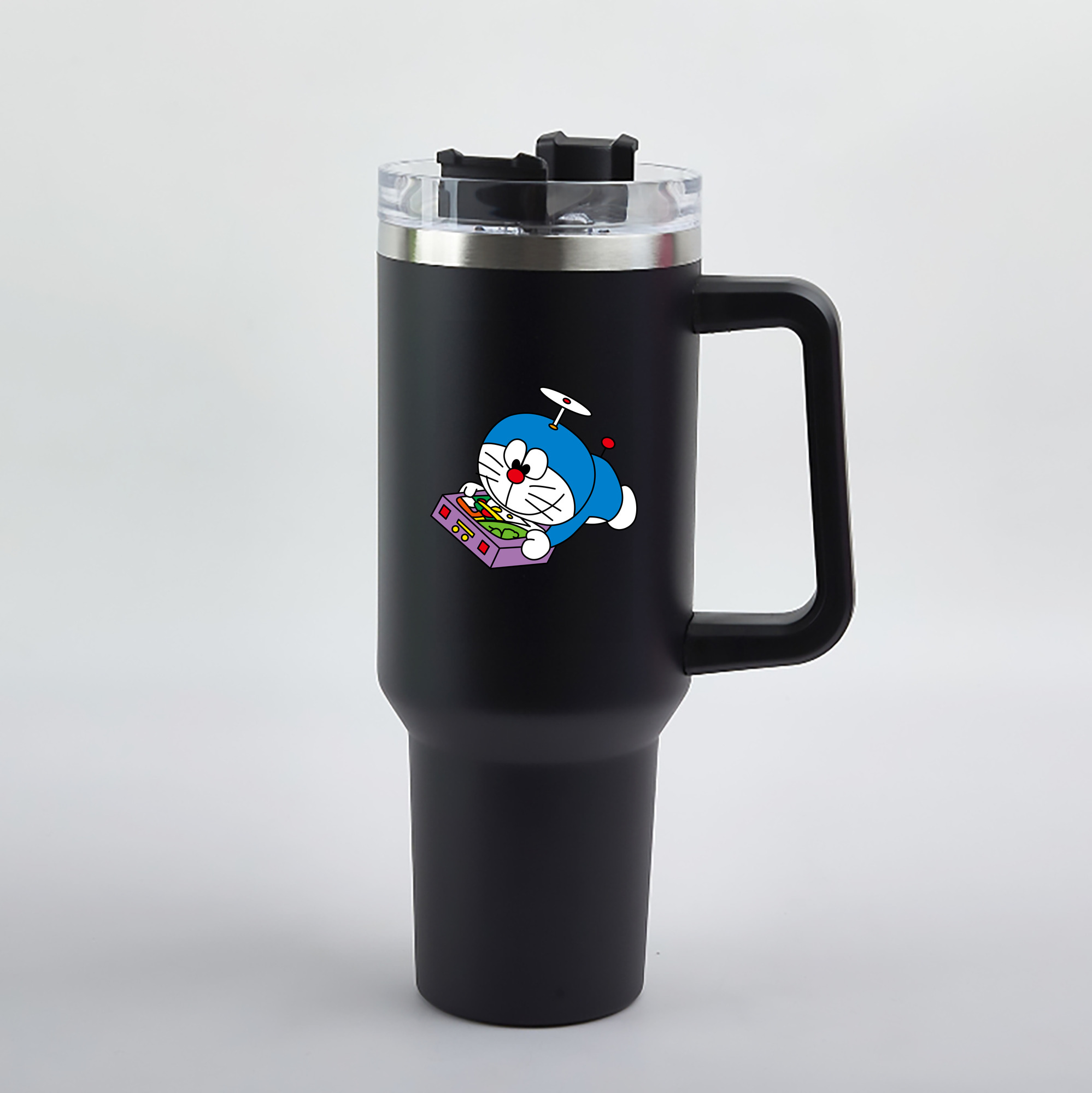 （画像用） ドラえもん Doraemon 1200mL車用タンブラー（カラープリント）