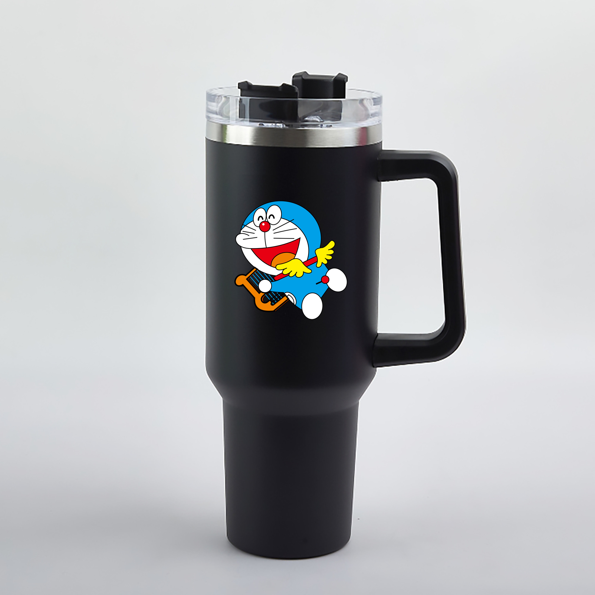 （画像用） ドラえもん Doraemon 1200mL車用タンブラー（カラープリント）