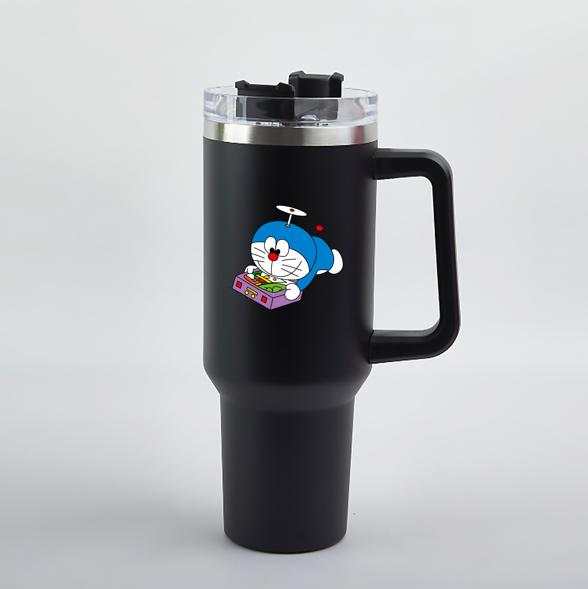 （画像用） ドラえもん Doraemon 1200mL車用タンブラー（カラープリント）