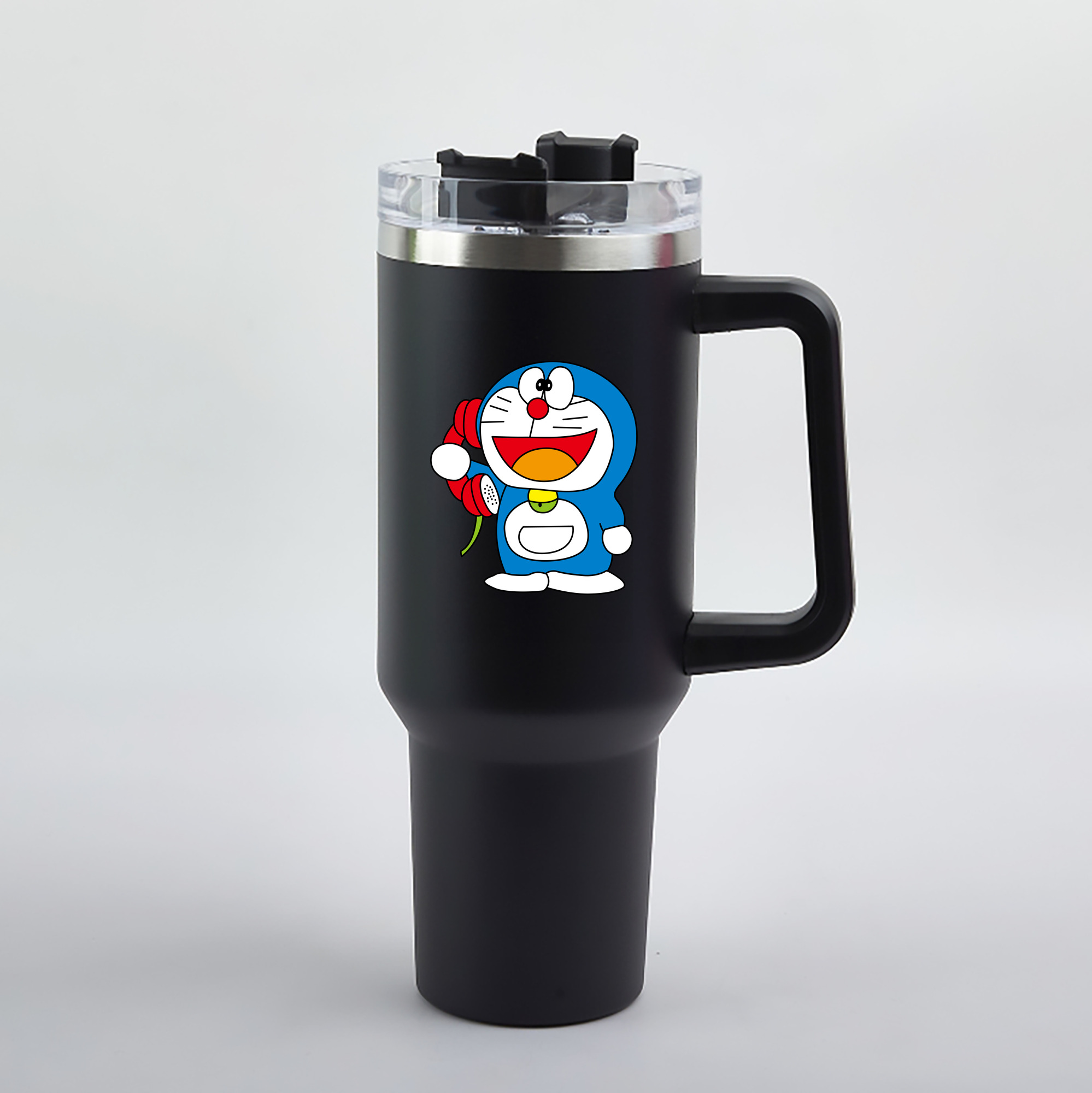 （画像用） ドラえもん Doraemon 1200mL車用タンブラー（カラープリント）