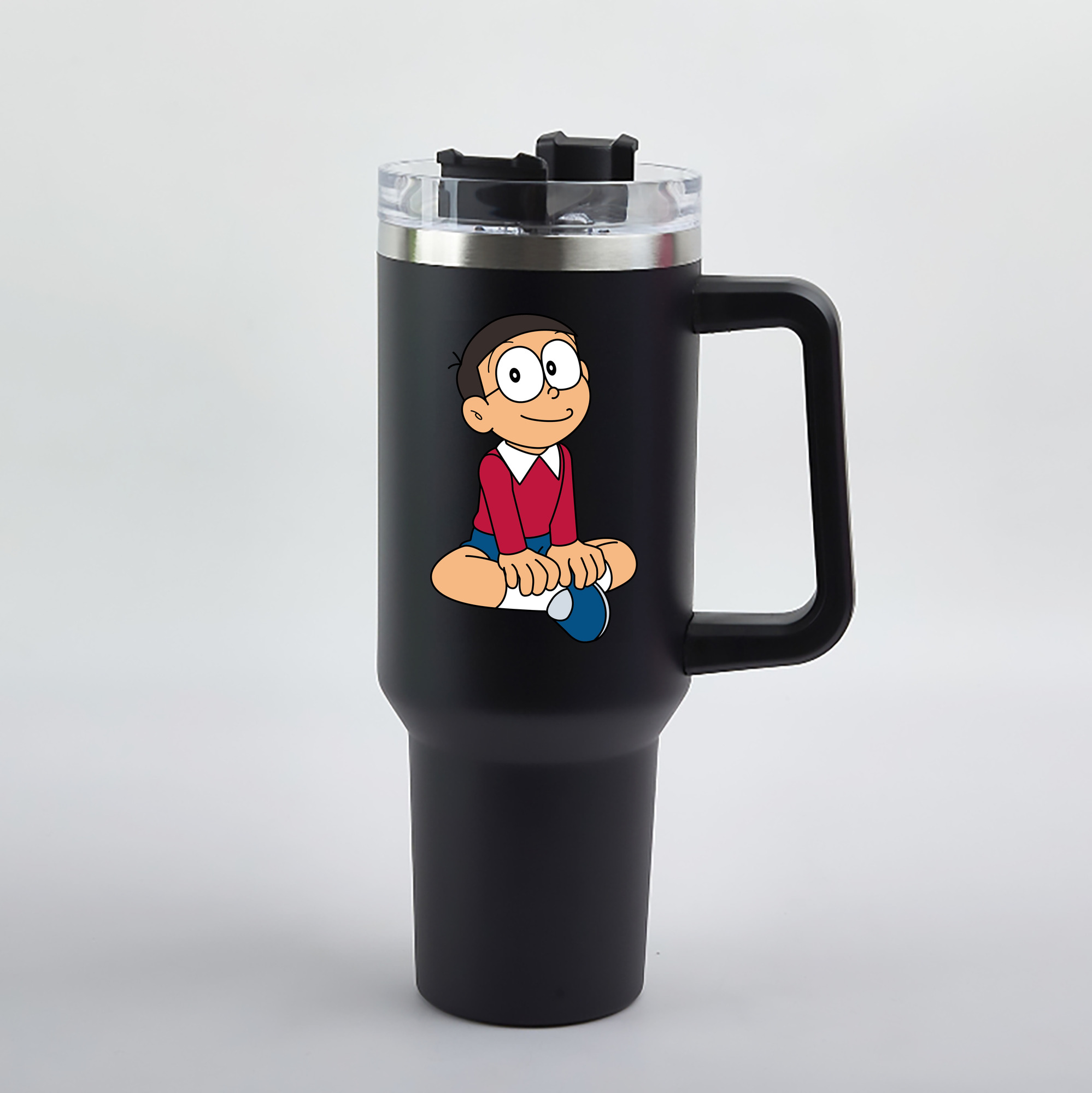 （画像用） ドラえもん 野比 のび太 Doraemon Nobita Nobi 1200mL車用タンブラー（カラープリント）