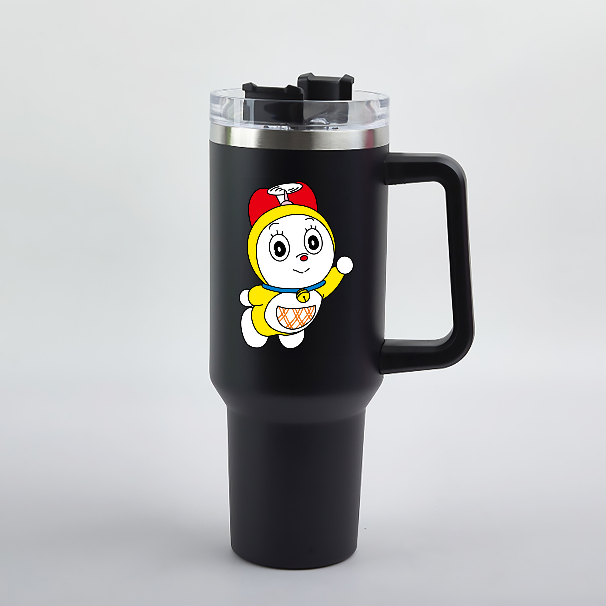 （画像用） ドラえもん ドラミ Doraemon Dorami 1200mL車用タンブラー（カラープリント）