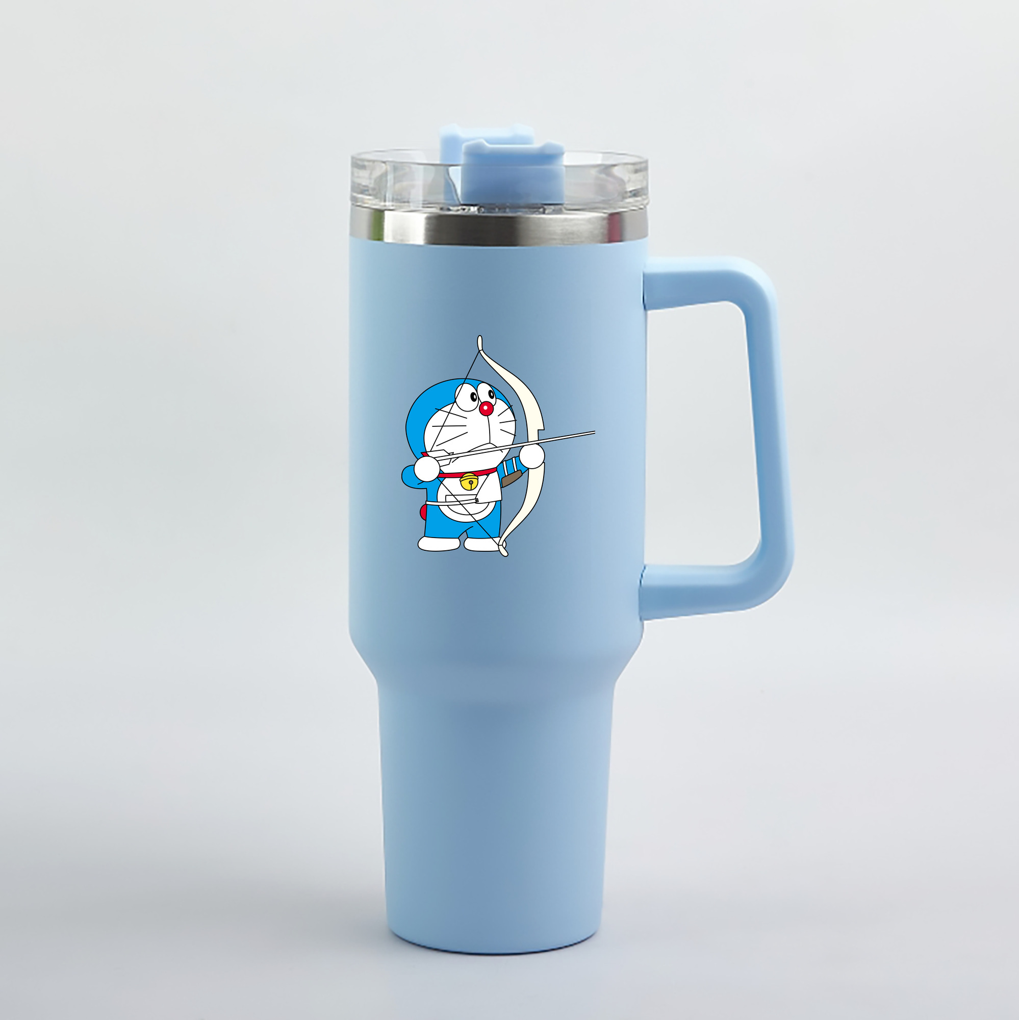 （画像用） ドラえもん Doraemon 1200mL車用タンブラー（カラープリント）
