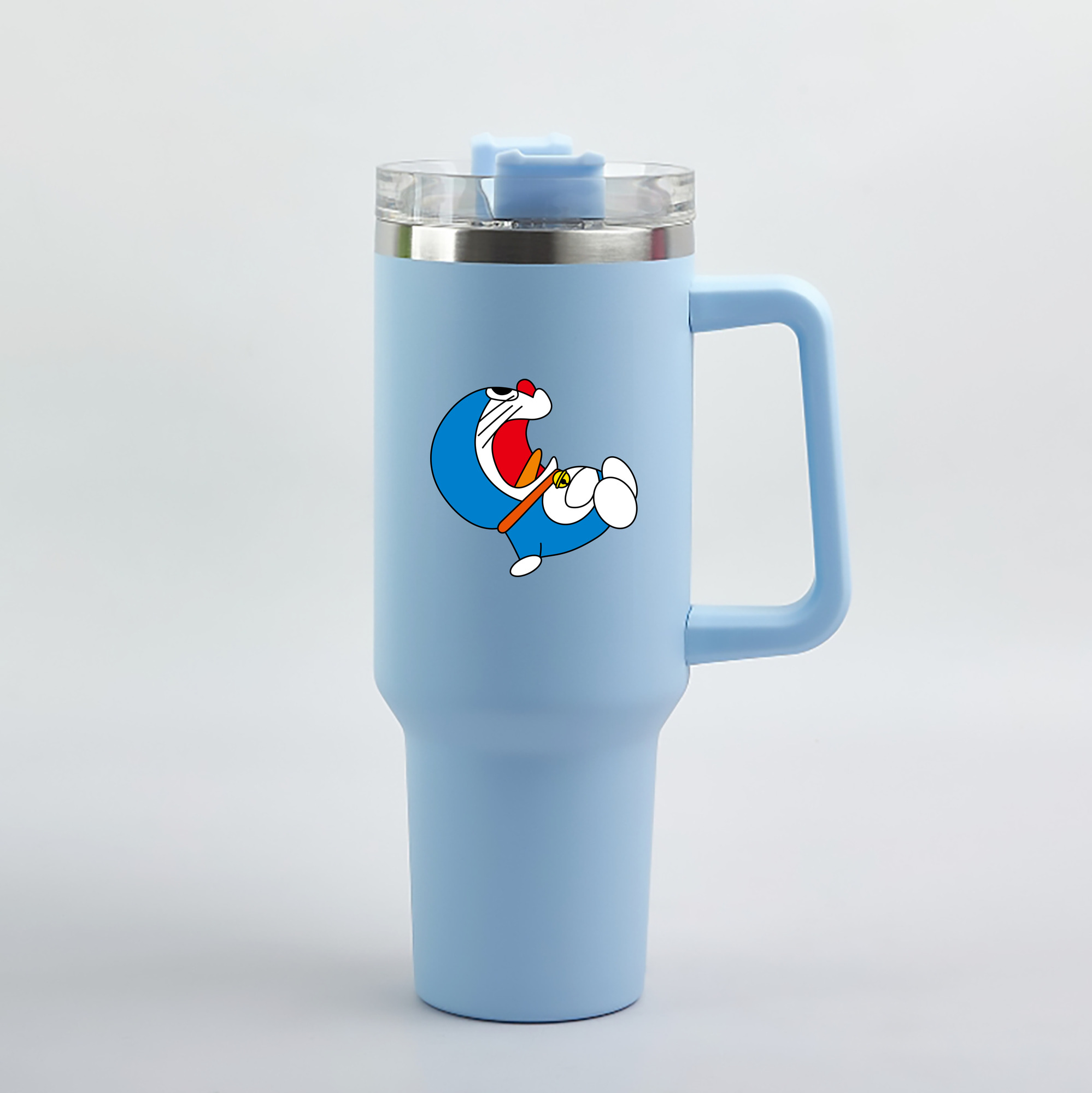 （画像用） ドラえもん Doraemon 1200mL車用タンブラー（カラープリント）