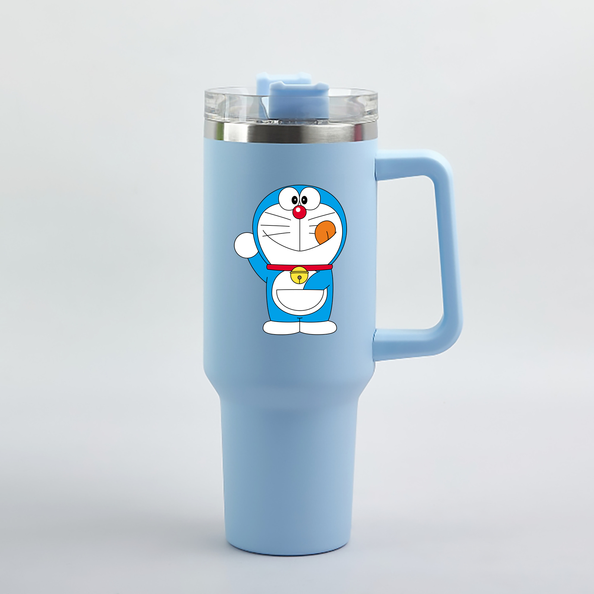 （画像用） ドラえもん Doraemon 1200mL車用タンブラー（カラープリント）