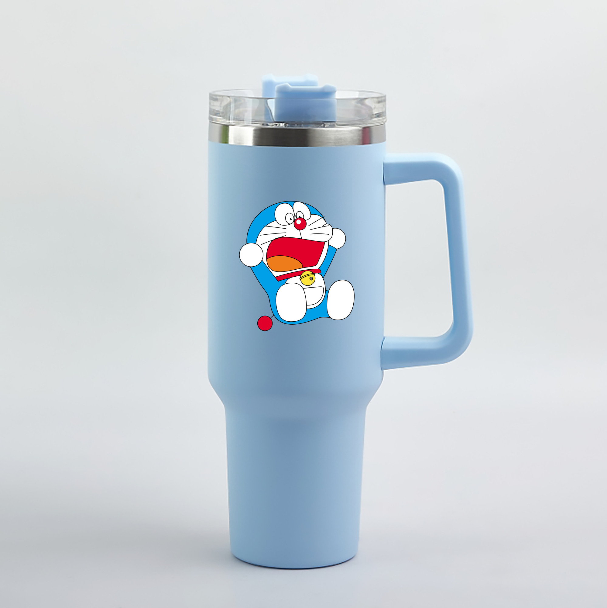 （画像用） ドラえもん Doraemon 1200mL車用タンブラー（カラープリント）