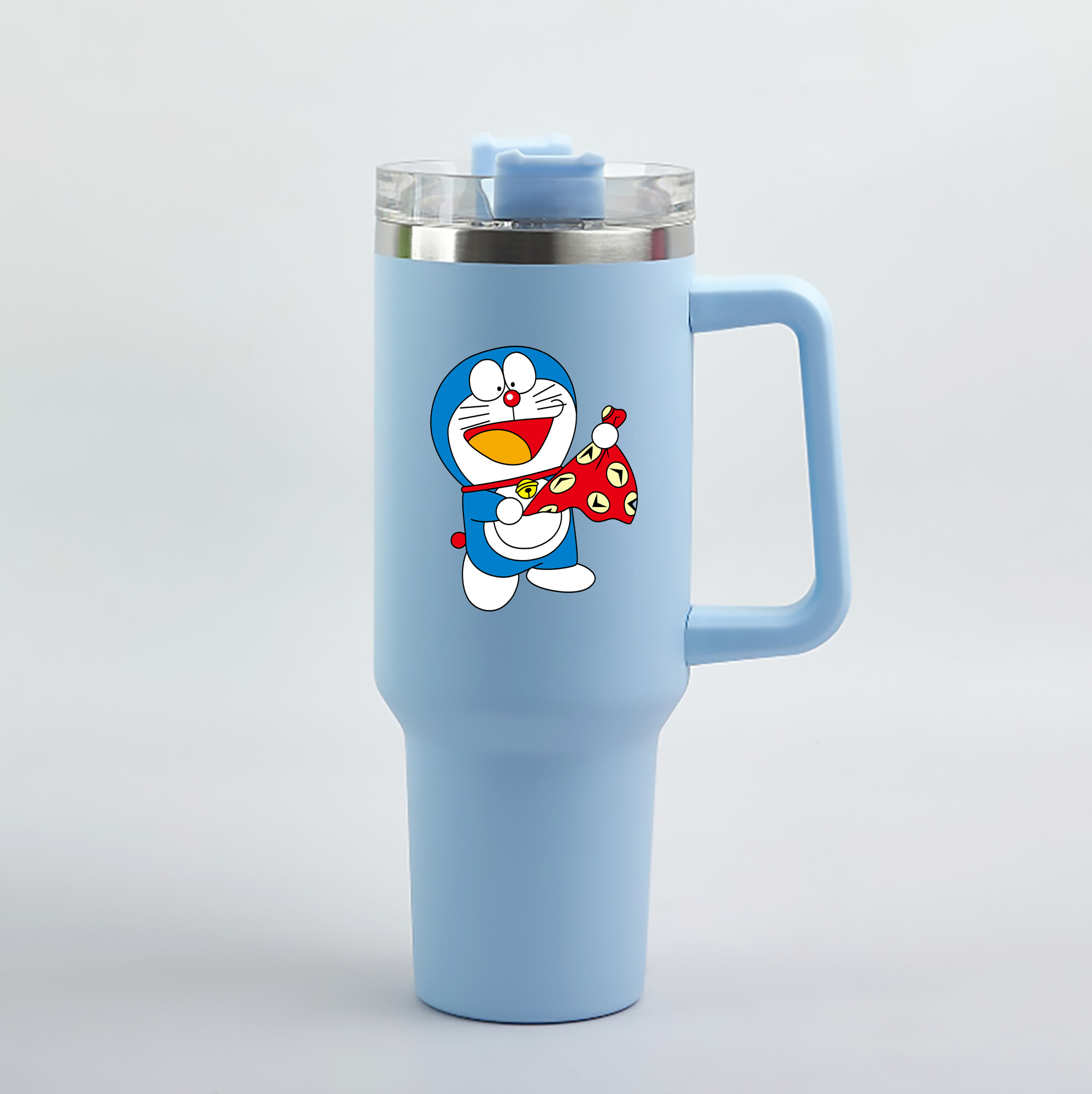 （画像用） ドラえもん Doraemon 1200mL車用タンブラー（カラープリント）