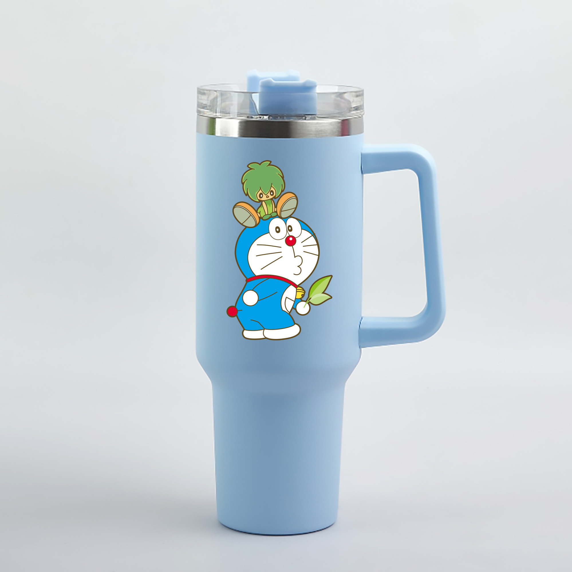 （画像用） ドラえもん Doraemon 1200mL車用タンブラー（カラープリント）
