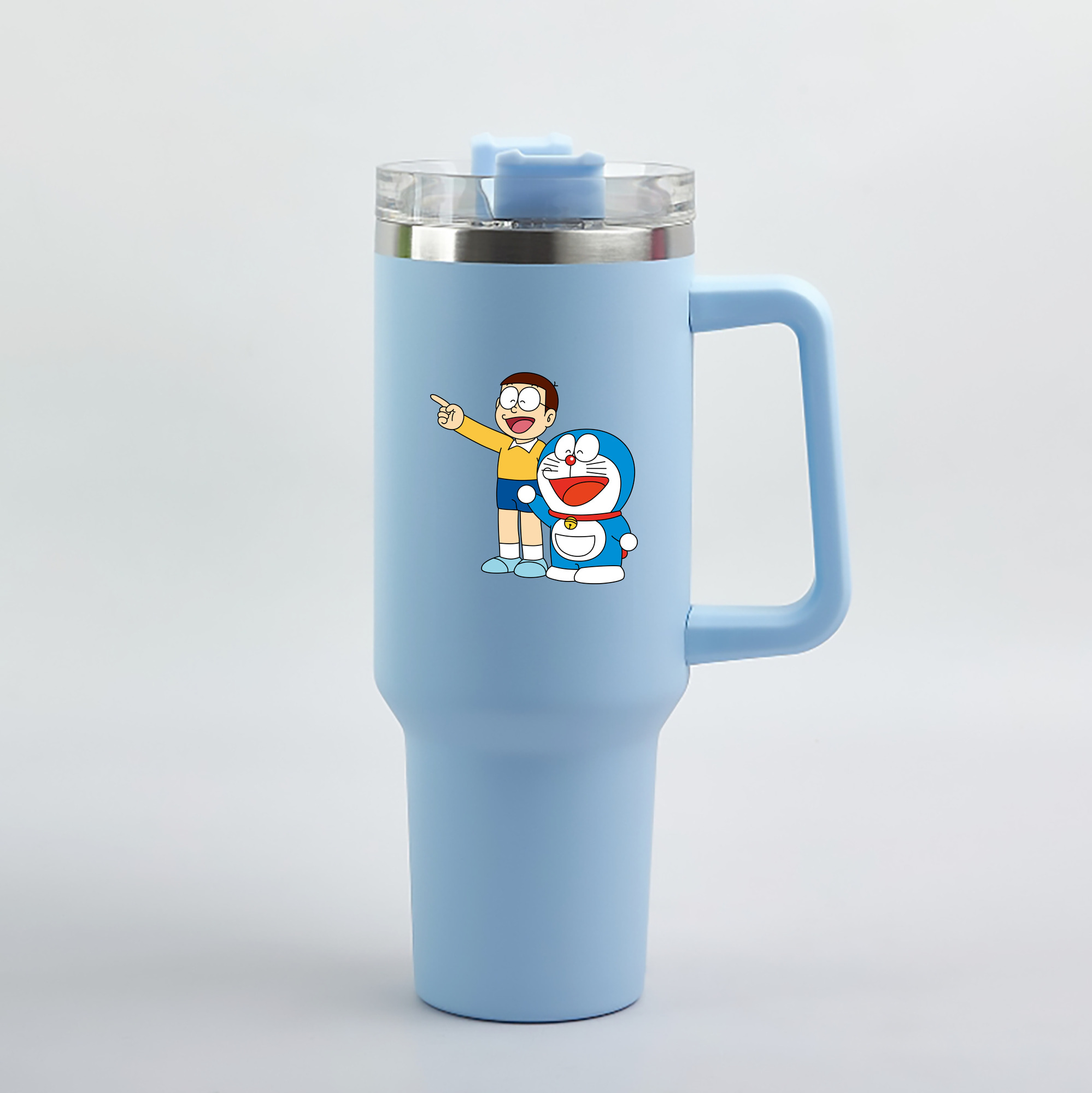 （画像用） ドラえもん 野比 のび太 Doraemon Nobita Nobi 1200mL車用タンブラー（カラープリント）