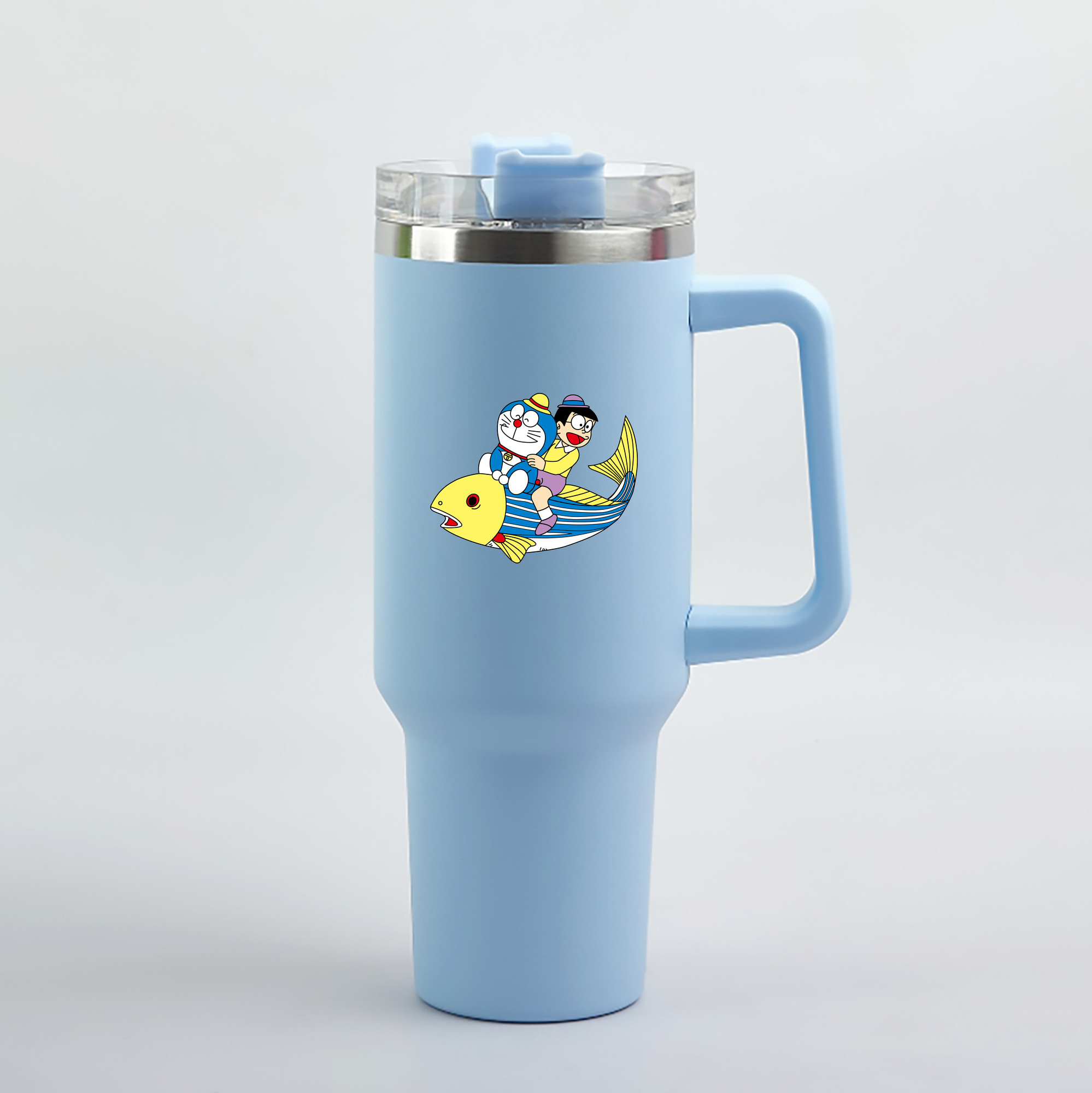 （画像用） ドラえもん 野比 のび太 Doraemon Nobita Nobi 1200mL車用タンブラー（カラープリント）