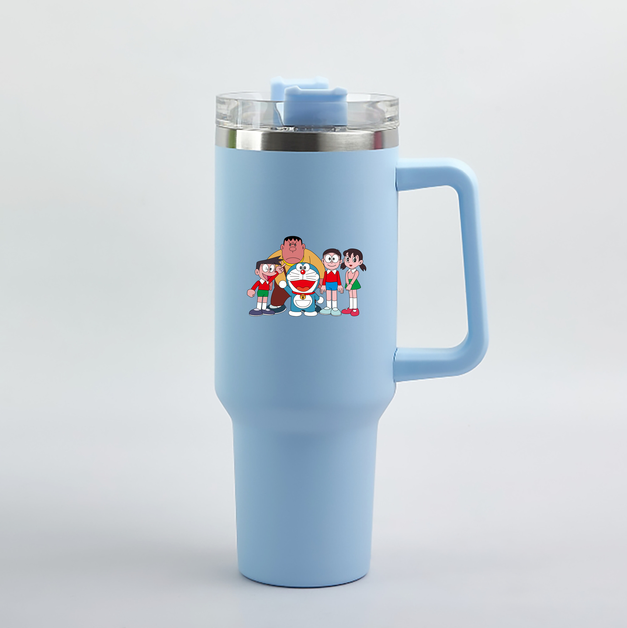 （画像用） ドラえもん 骨川 スネ夫 Doraemon Honekawa Suneo 1200mL車用タンブラー（カラープリント）