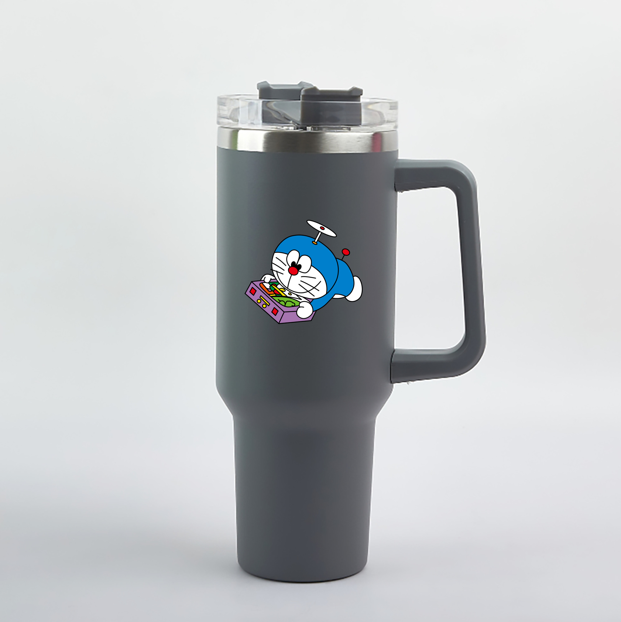 （画像用） ドラえもん Doraemon 1200mL車用タンブラー（カラープリント）