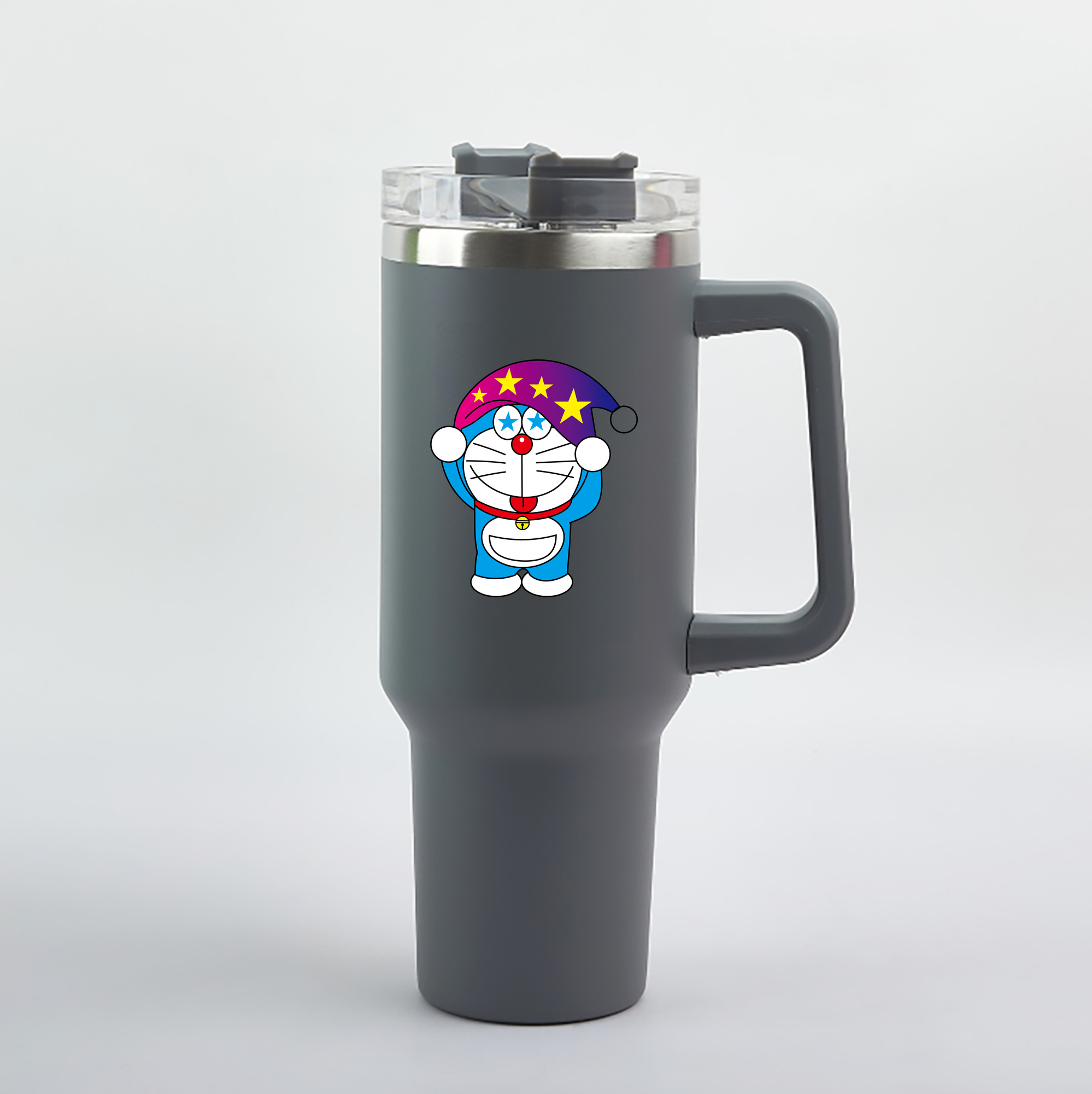 （画像用） ドラえもん Doraemon 1200mL車用タンブラー（カラープリント）