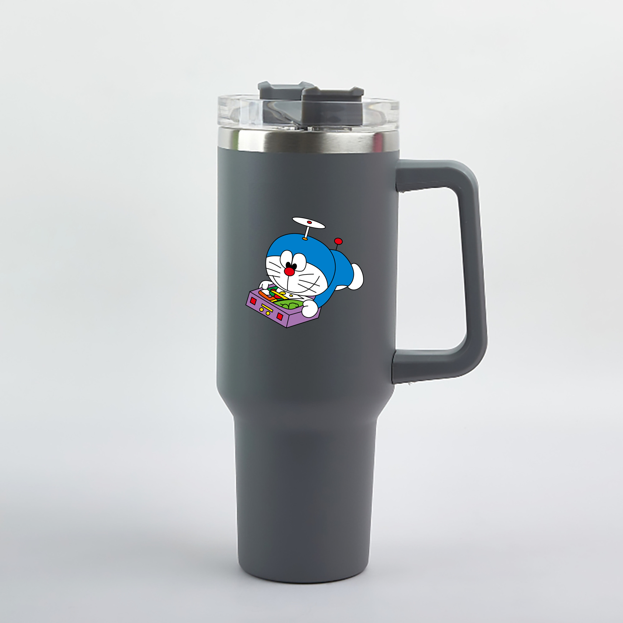 （画像用） ドラえもん Doraemon 1200mL車用タンブラー（カラープリント）