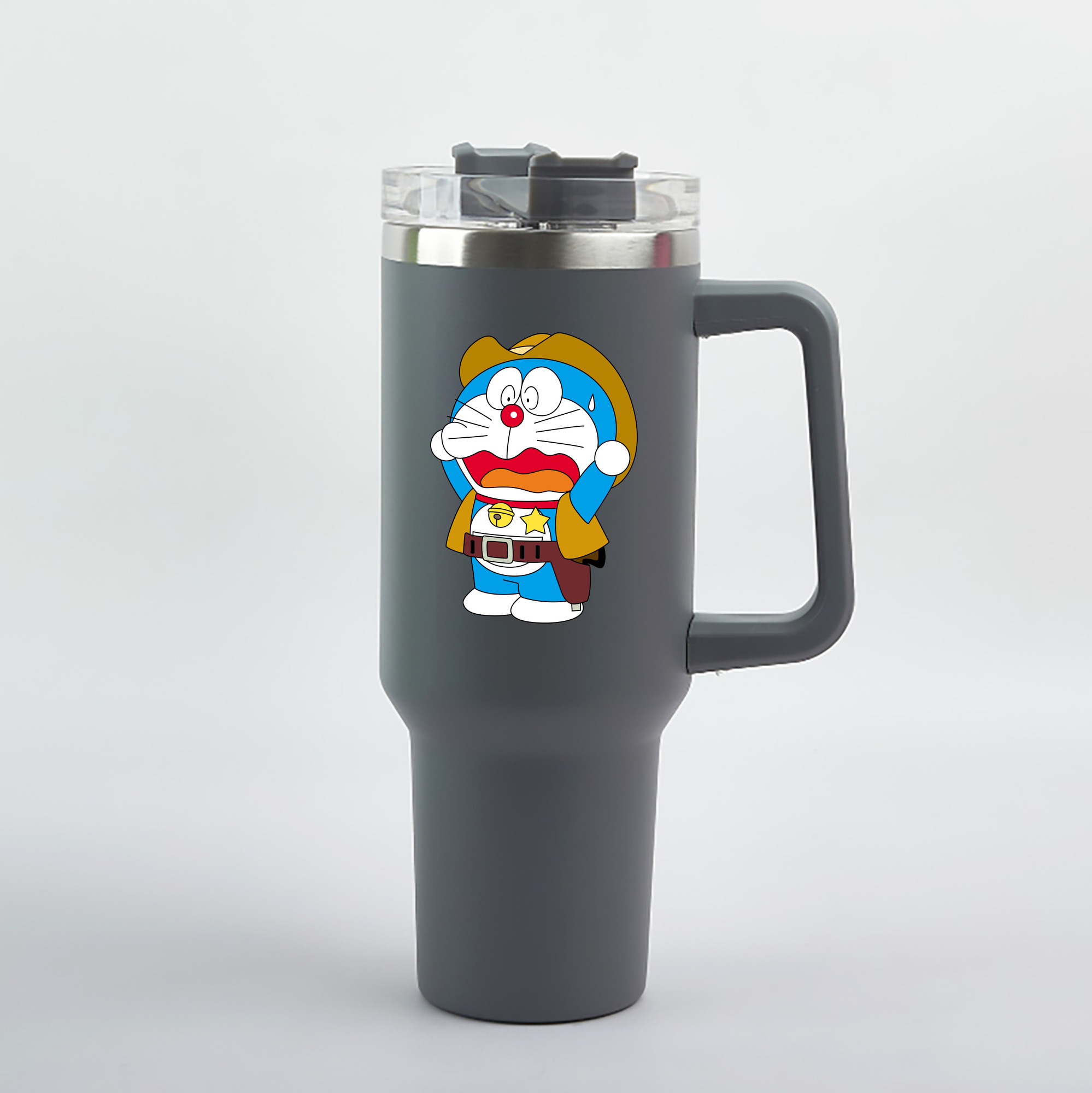 （画像用） ドラえもん Doraemon 1200mL車用タンブラー（カラープリント）
