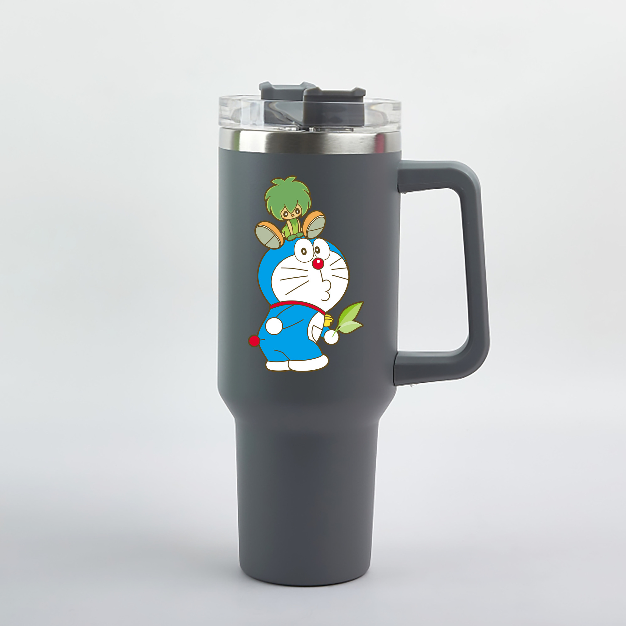 （画像用） ドラえもん Doraemon 1200mL車用タンブラー（カラープリント）