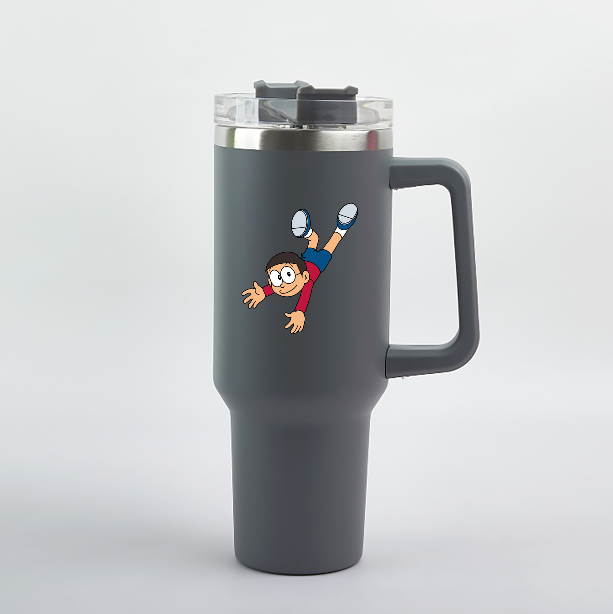 （画像用） ドラえもん 野比 のび太 Doraemon Nobita Nobi 1200mL車用タンブラー（カラープリント）