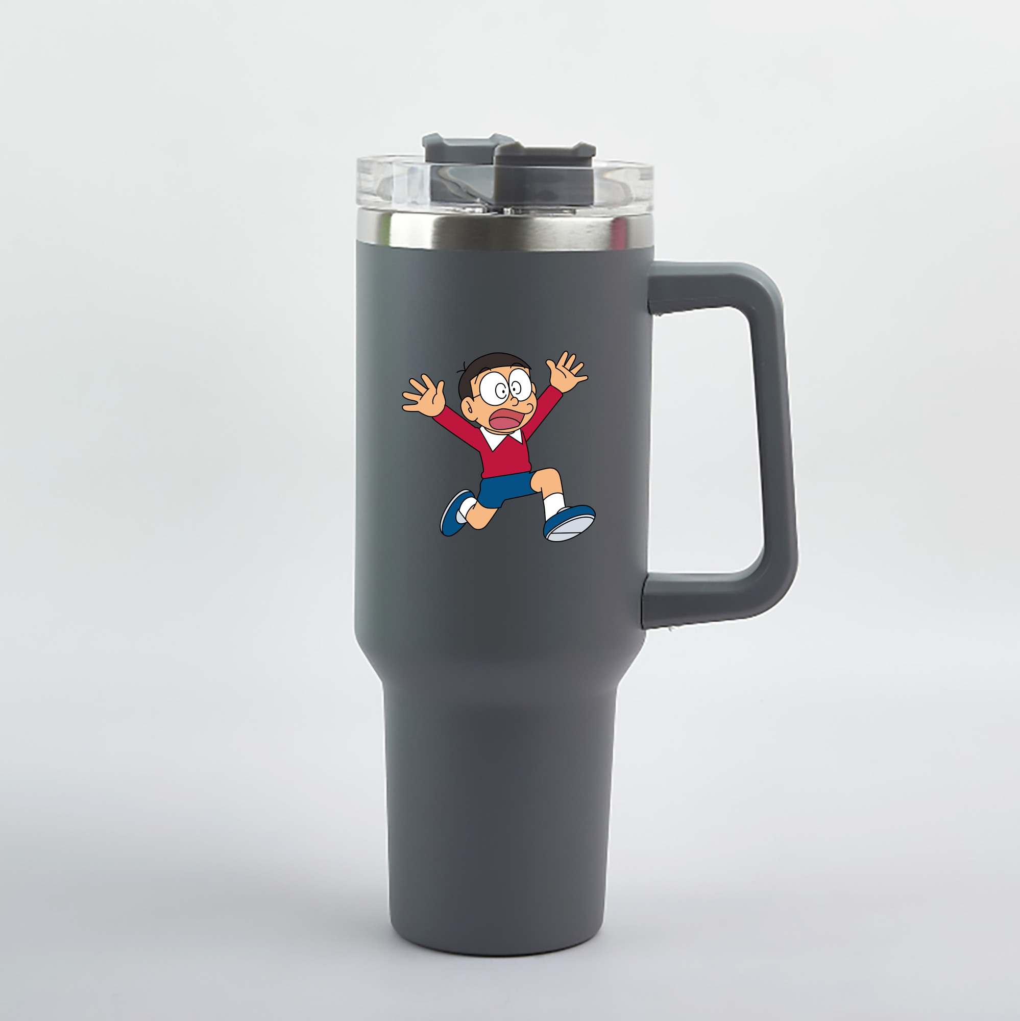（画像用） ドラえもん 野比 のび太 Doraemon Nobita Nobi 1200mL車用タンブラー（カラープリント）