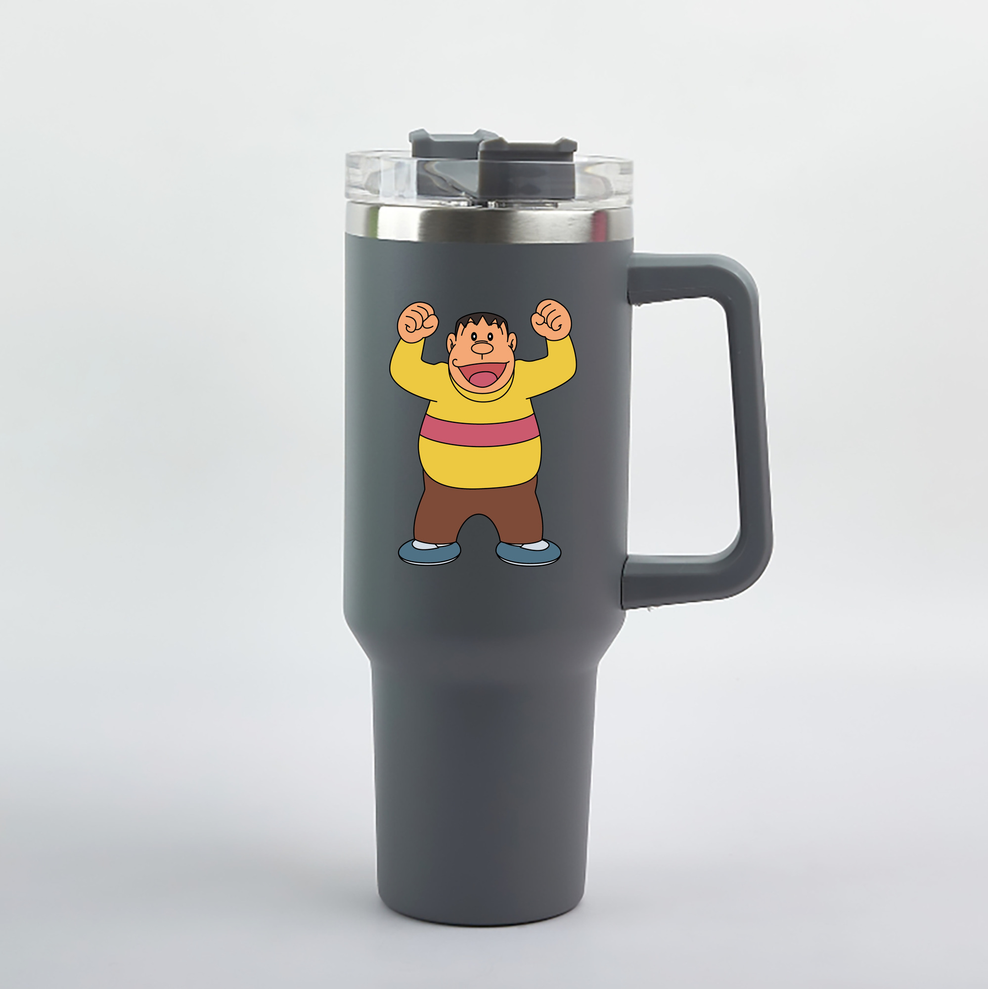 （画像用） ドラえもん 剛田武 Doraemon Gouta Takeshi 1200mL車用タンブラー（カラープリント）