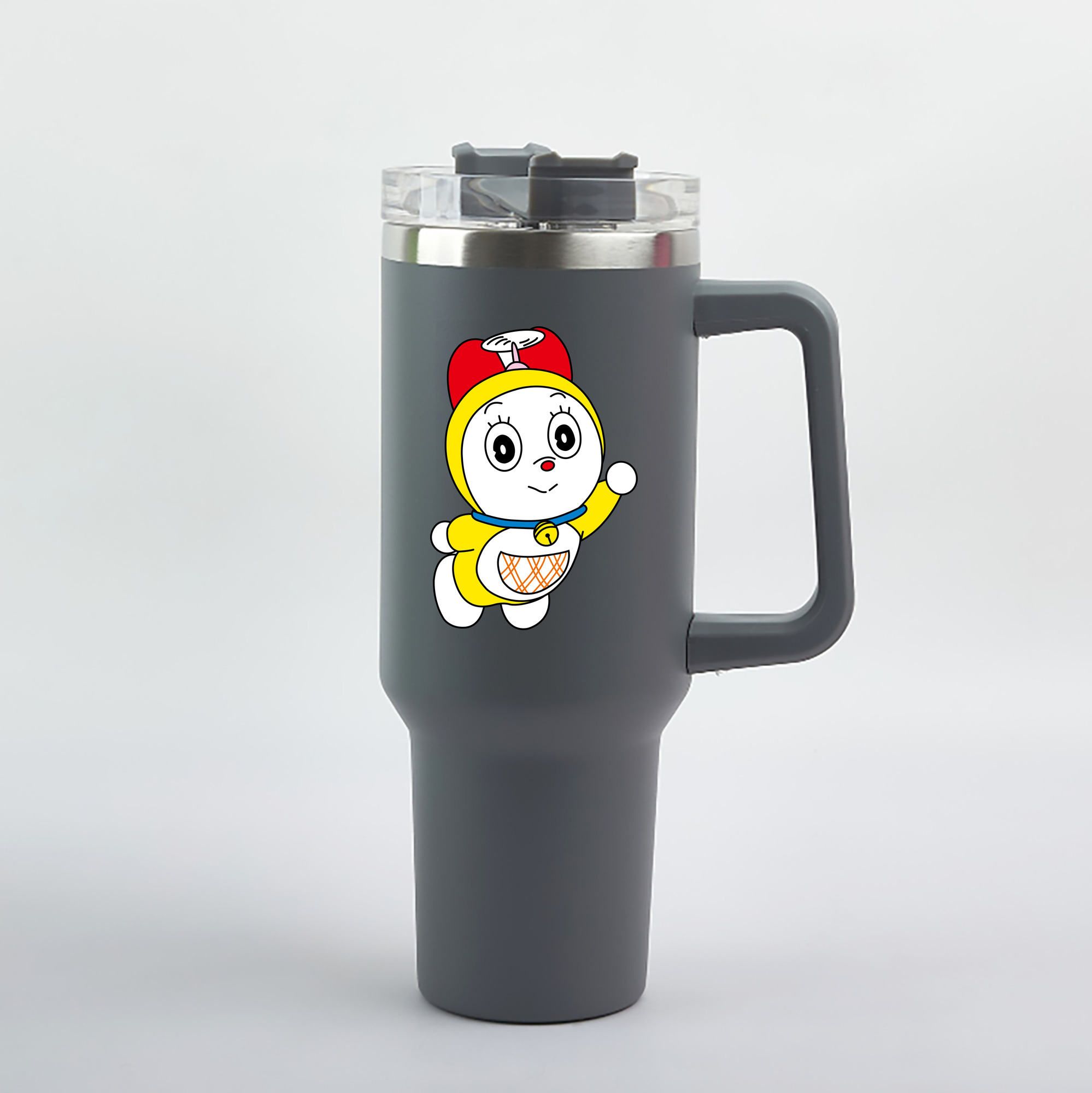 （画像用） ドラえもん ドラミ Doraemon Dorami 1200mL車用タンブラー（カラープリント）