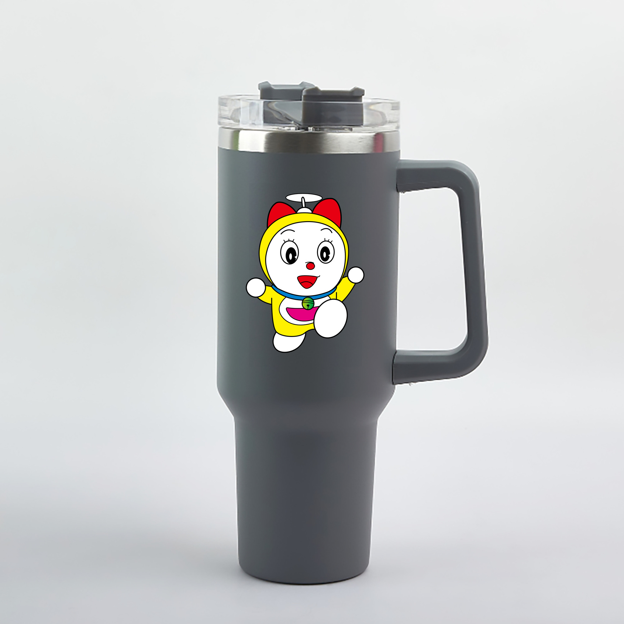 （画像用） ドラえもん ドラミ Doraemon Dorami 1200mL車用タンブラー（カラープリント）