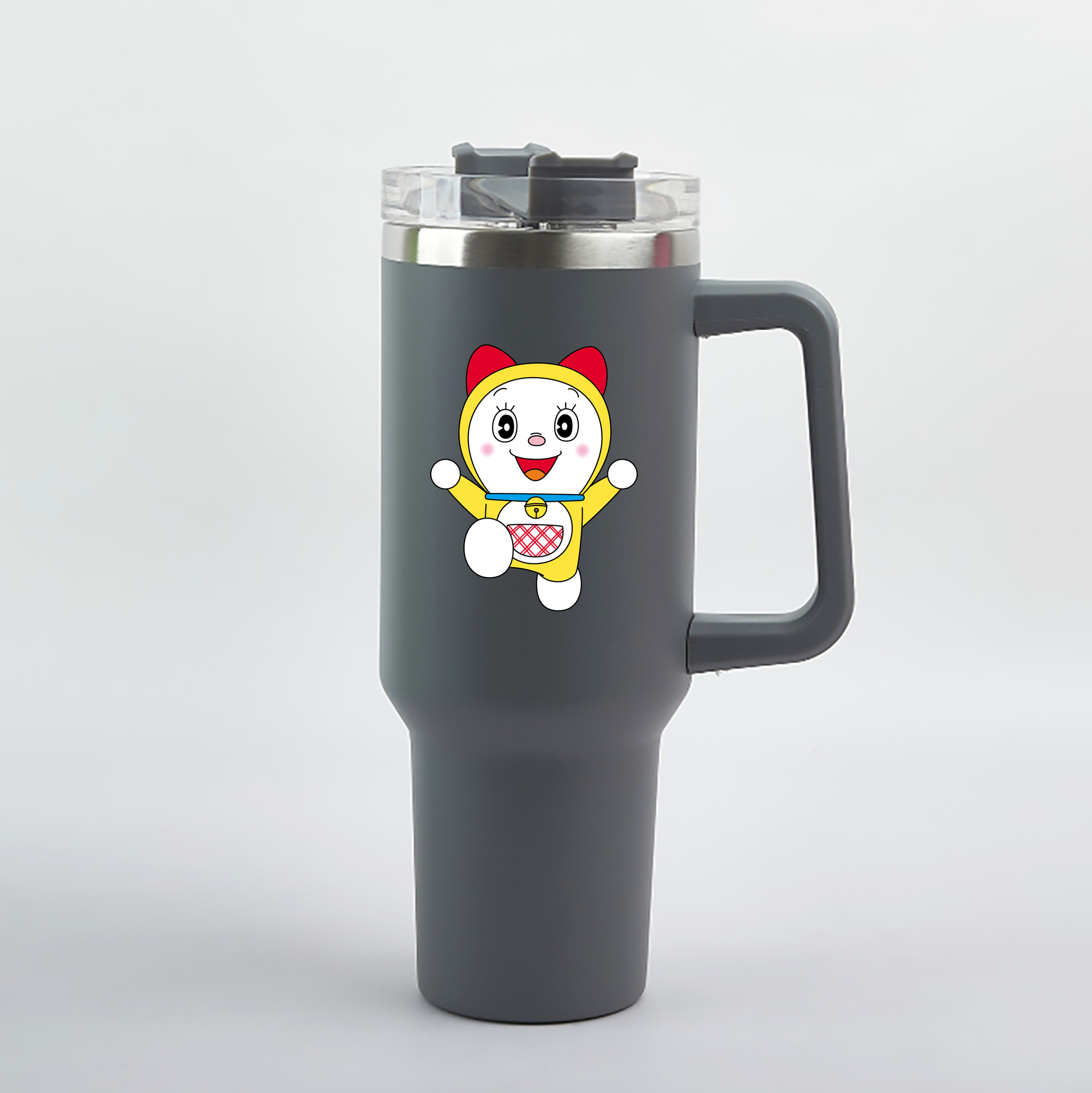 （画像用） ドラえもん ドラミ Doraemon Dorami 1200mL車用タンブラー（カラープリント）