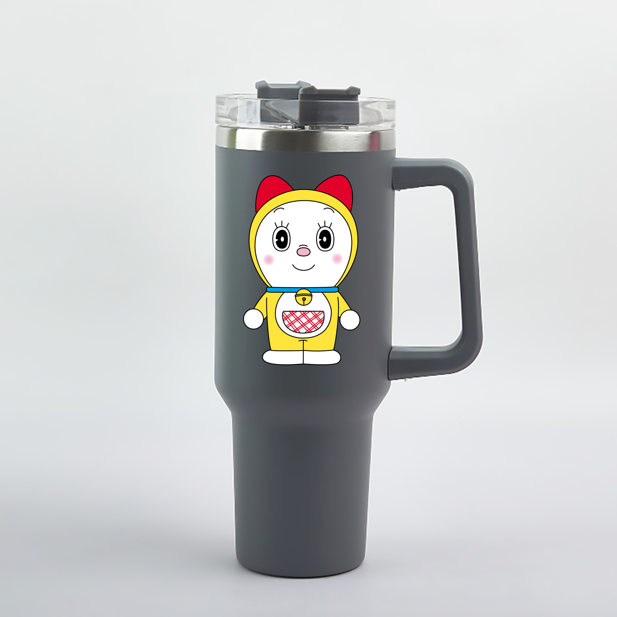 （画像用） ドラえもん ドラミ Doraemon Dorami 1200mL車用タンブラー（カラープリント）