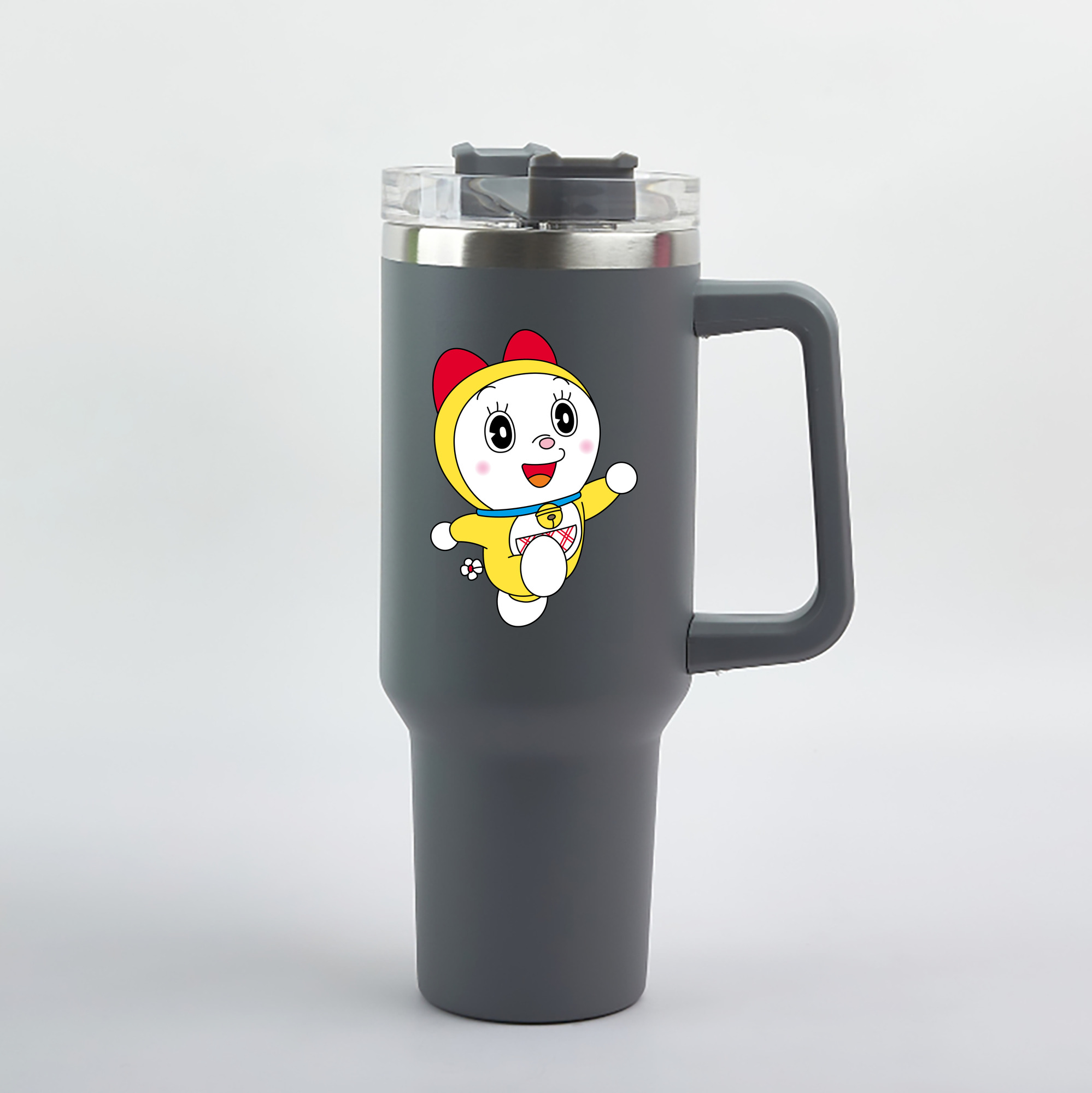 （画像用） ドラえもん ドラミ Doraemon Dorami 1200mL車用タンブラー（カラープリント）