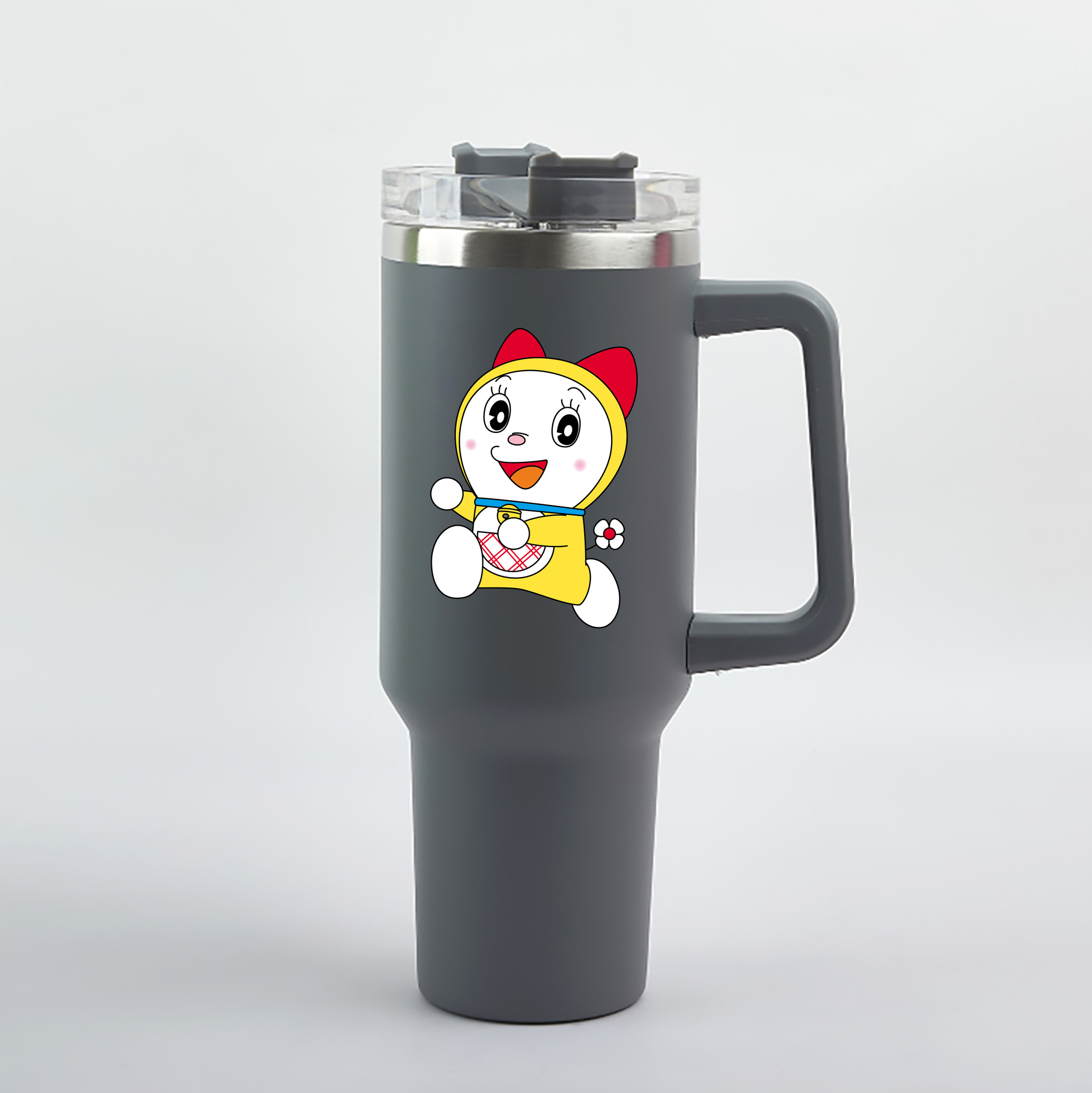 （画像用） ドラえもん ドラミ Doraemon Dorami 1200mL車用タンブラー（カラープリント）