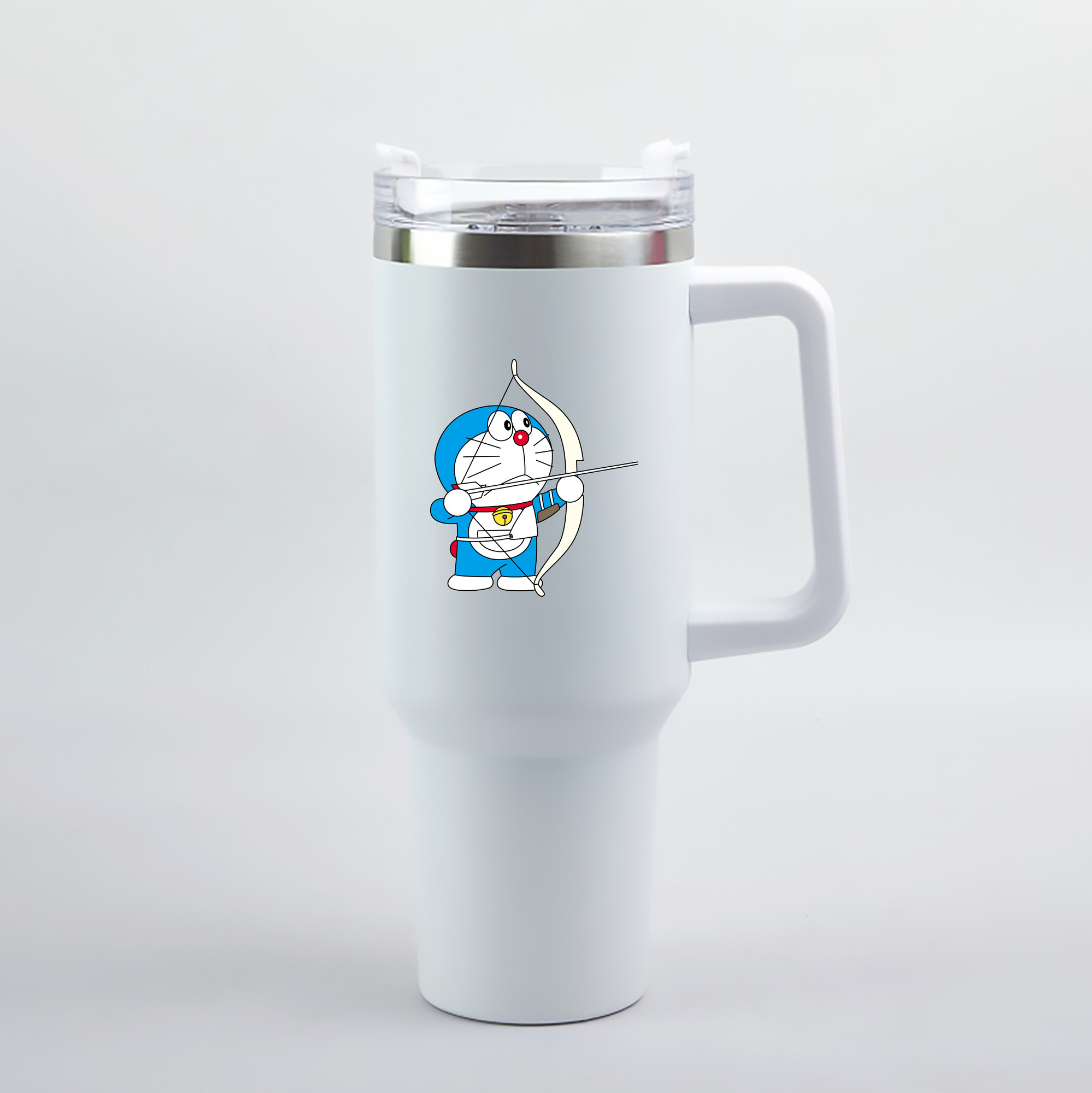 （画像用） ドラえもん Doraemon 1200mL車用タンブラー（カラープリント）