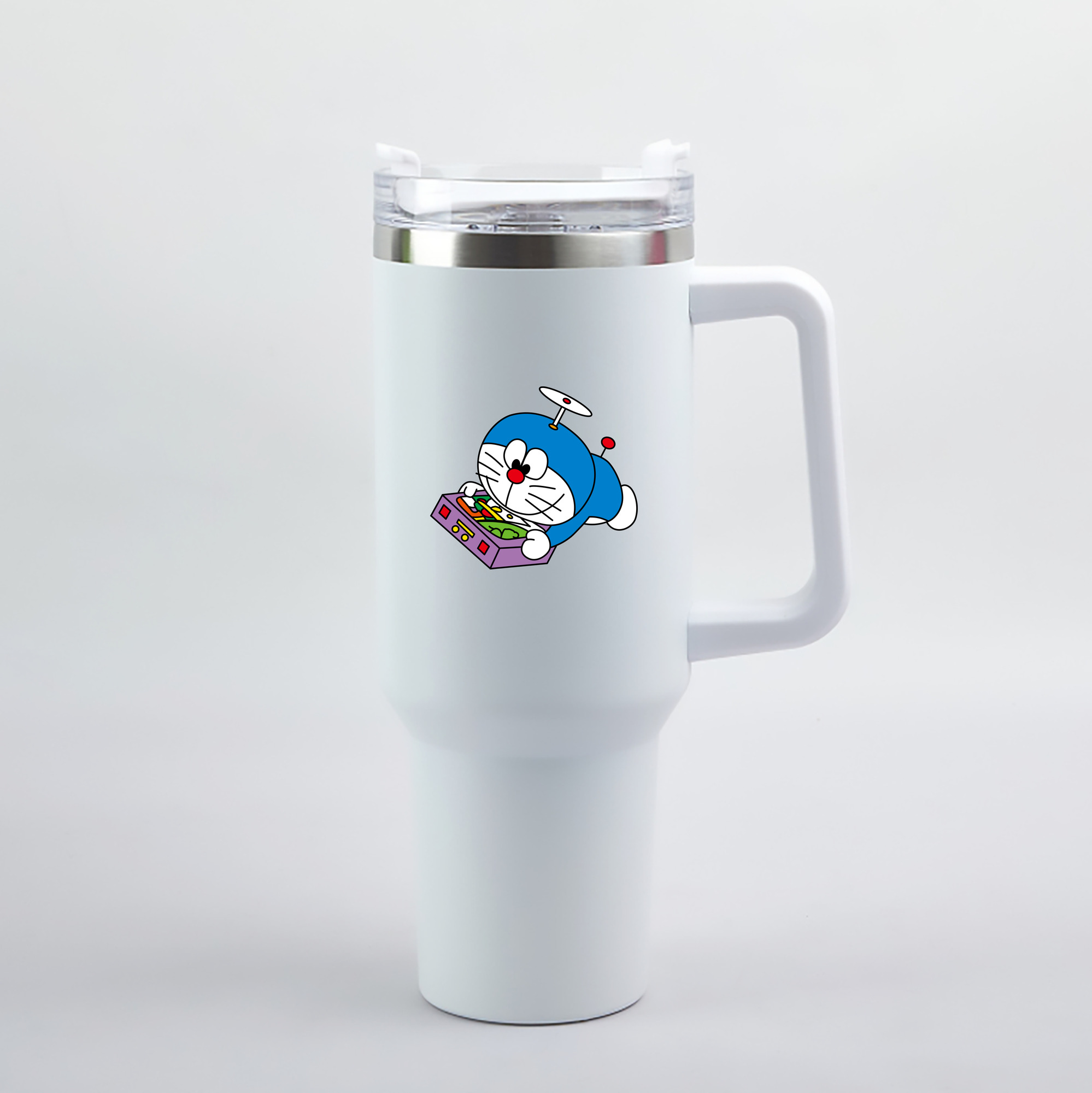（画像用） ドラえもん Doraemon 1200mL車用タンブラー（カラープリント）