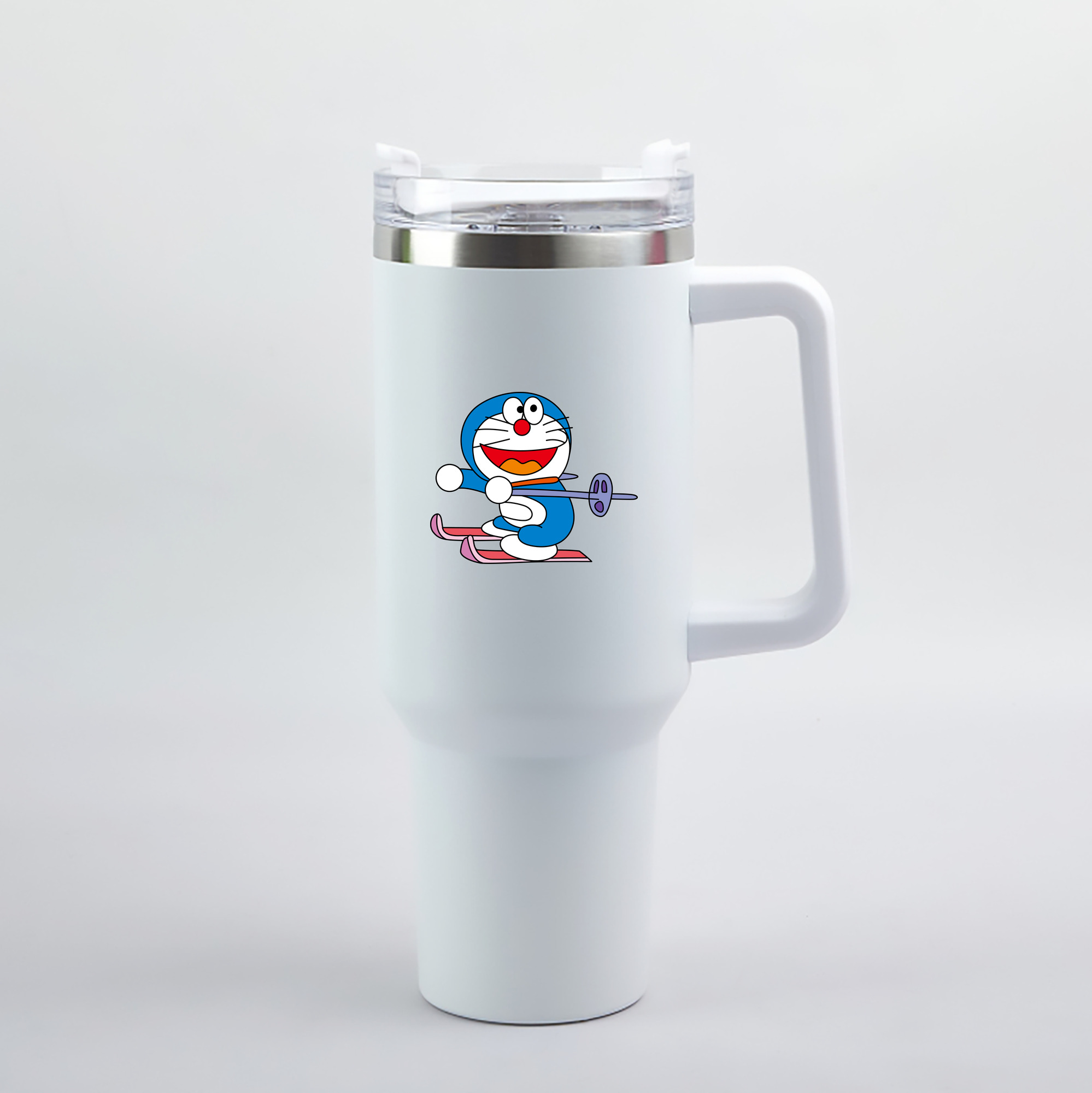 （画像用） ドラえもん Doraemon 1200mL車用タンブラー（カラープリント）
