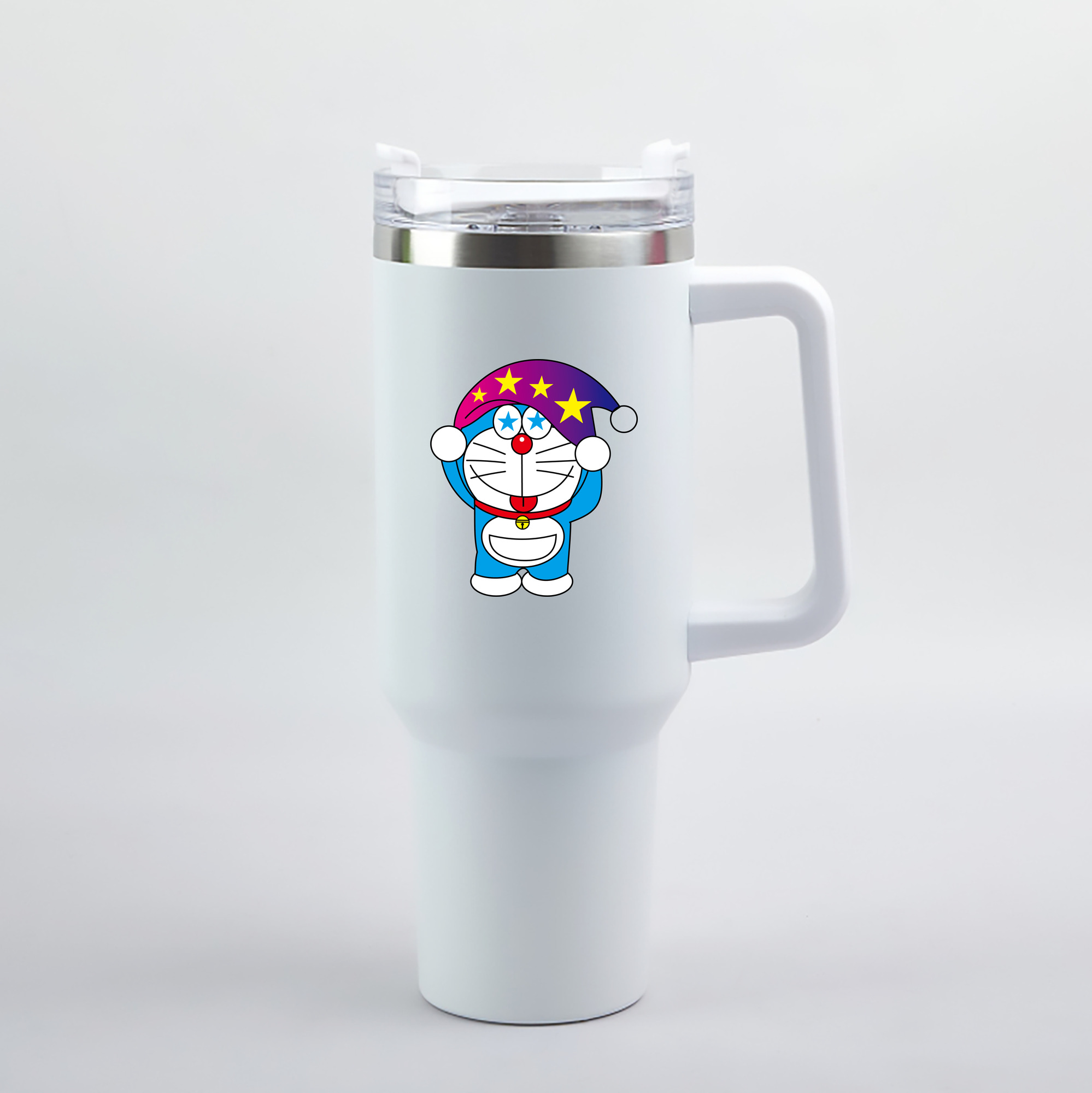 （画像用） ドラえもん Doraemon 1200mL車用タンブラー（カラープリント）