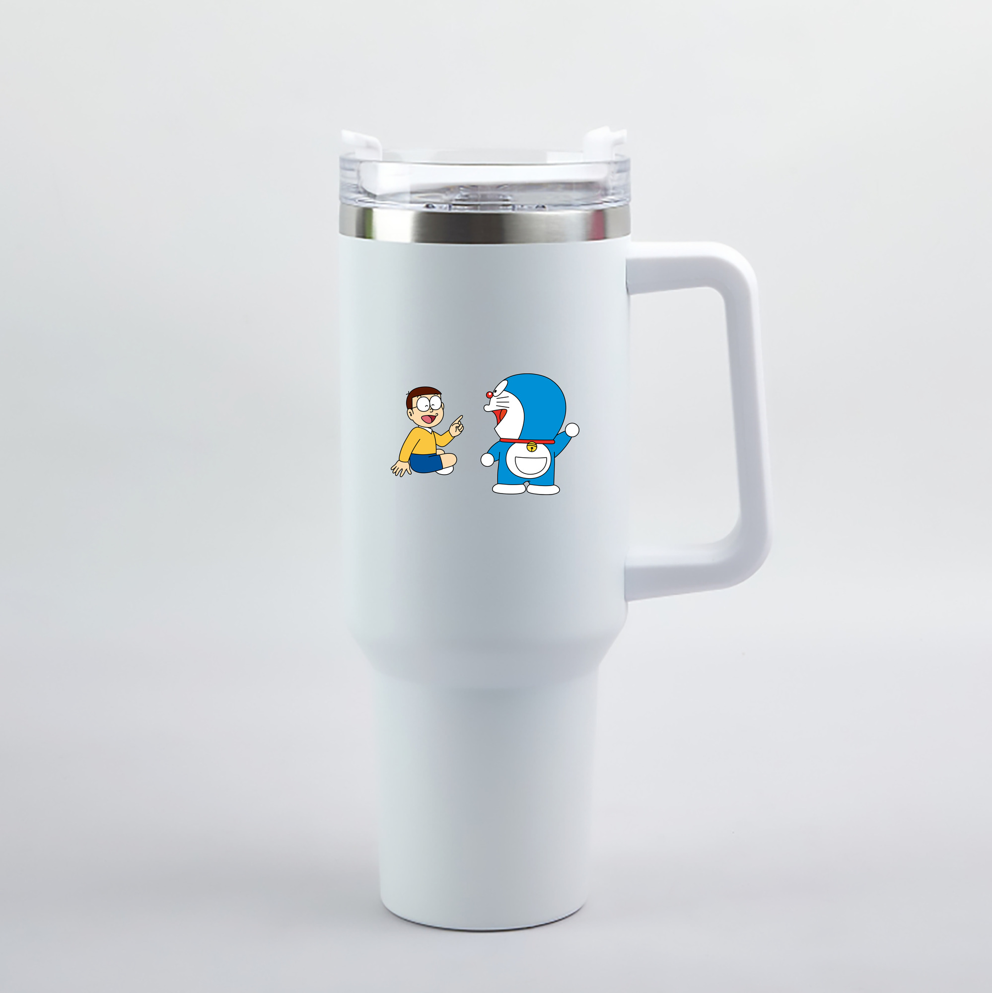 （画像用） ドラえもん Doraemon 1200mL車用タンブラー（カラープリント）