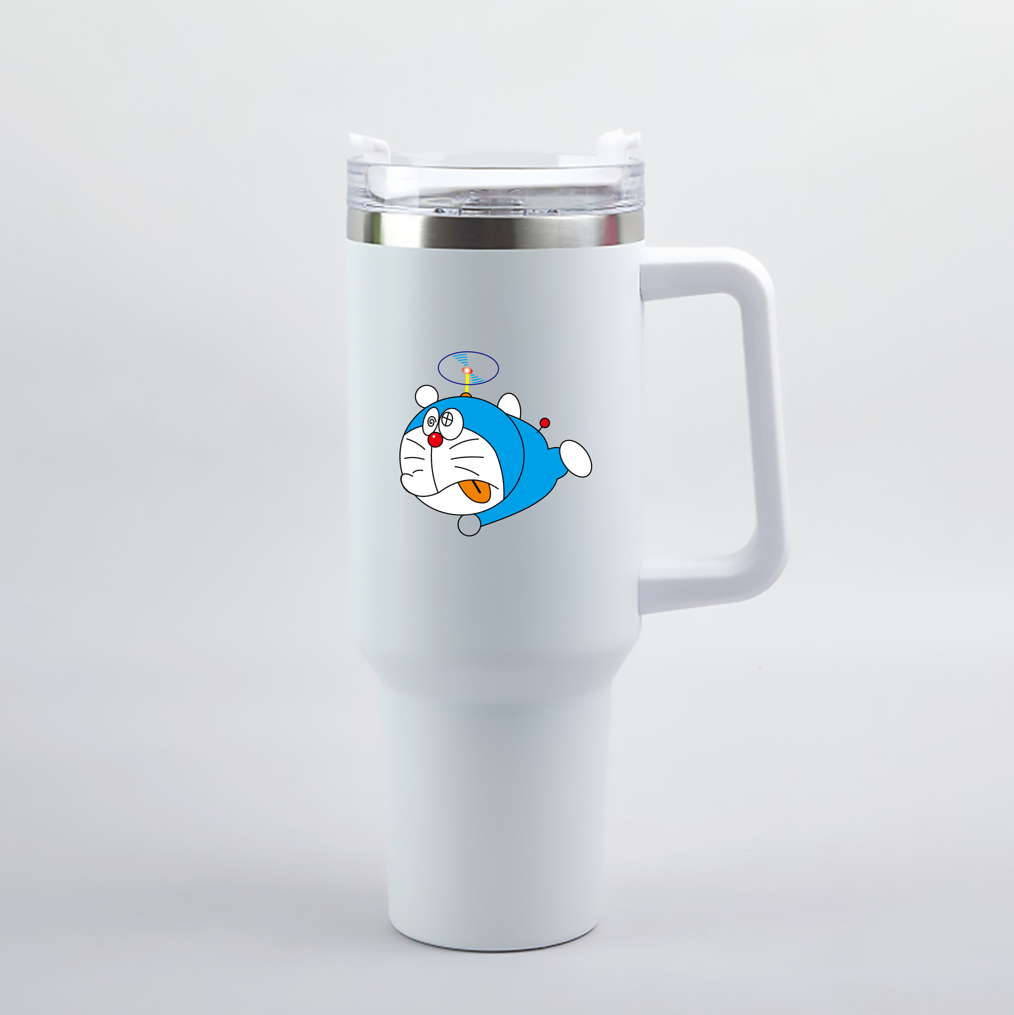 （画像用） ドラえもん Doraemon 1200mL車用タンブラー（カラープリント）
