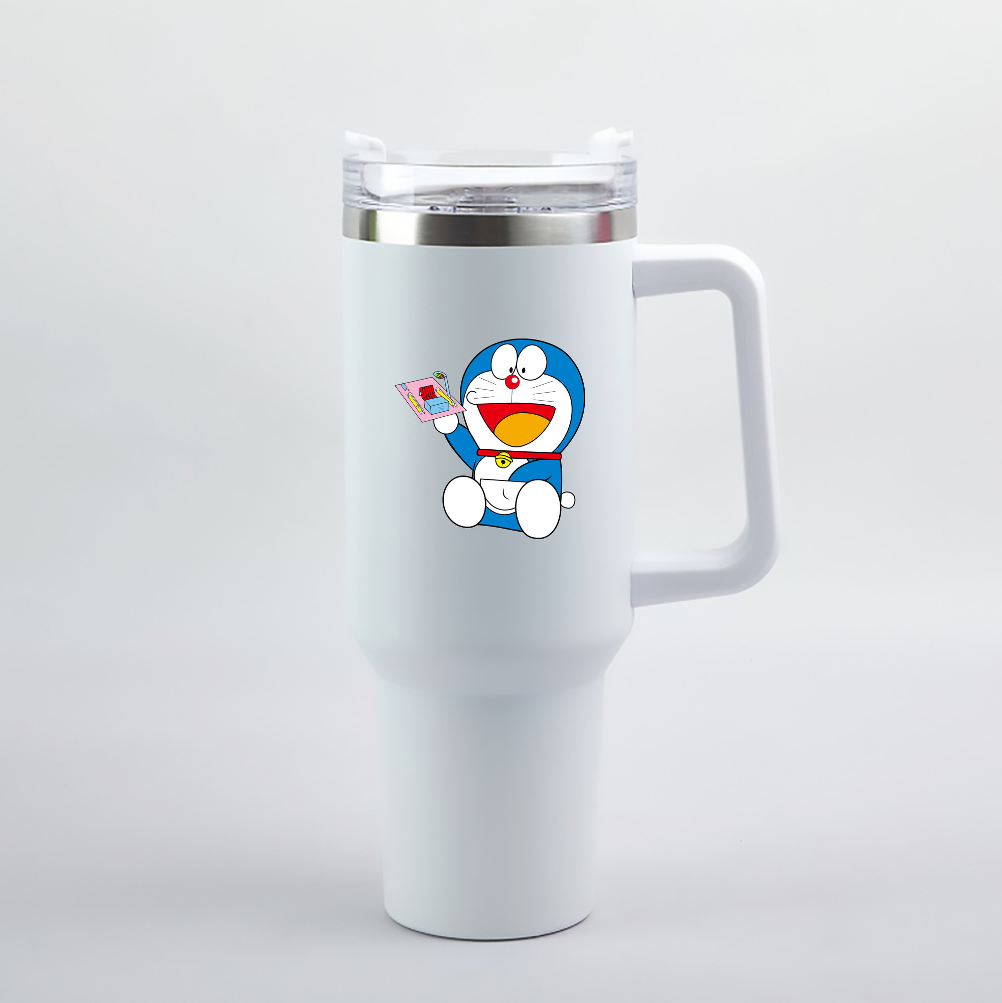 （画像用） ドラえもん Doraemon 1200mL車用タンブラー（カラープリント）