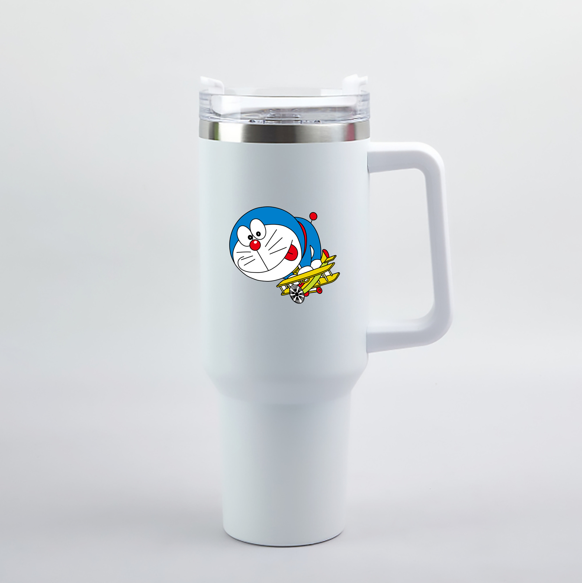 （画像用） ドラえもん Doraemon 1200mL車用タンブラー（カラープリント）