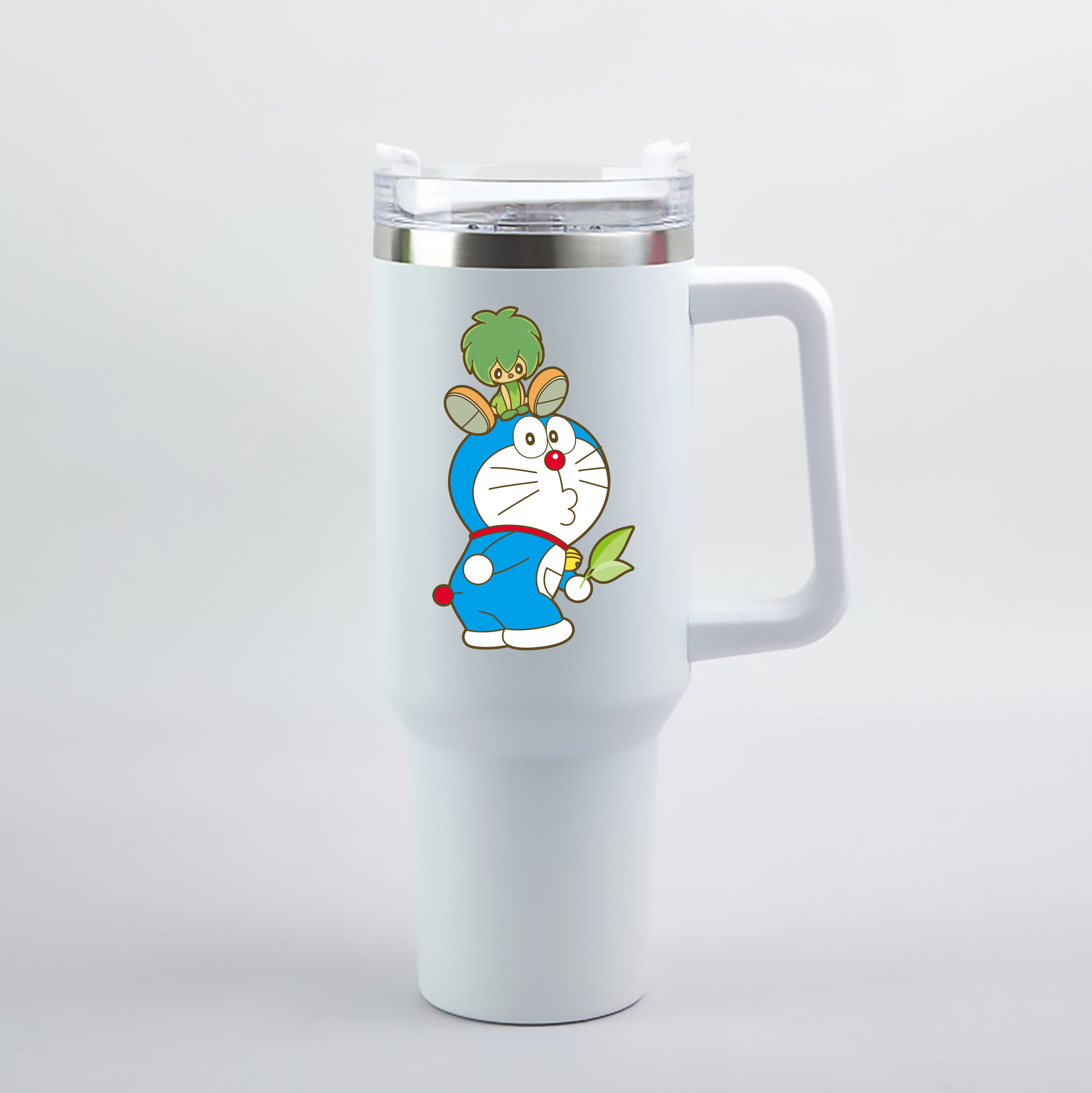 （画像用） ドラえもん Doraemon 1200mL車用タンブラー（カラープリント）