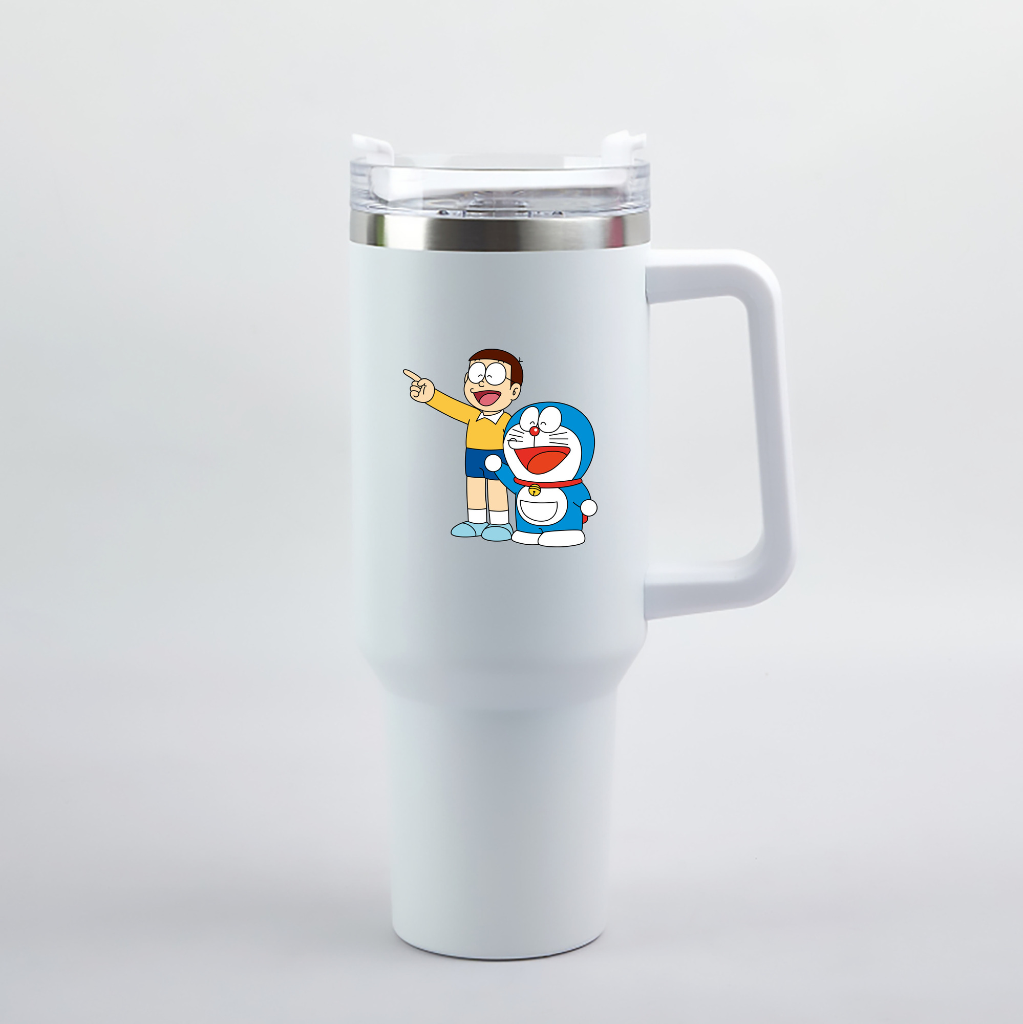 （画像用） ドラえもん 野比 のび太 Doraemon Nobita Nobi 1200mL車用タンブラー（カラープリント）