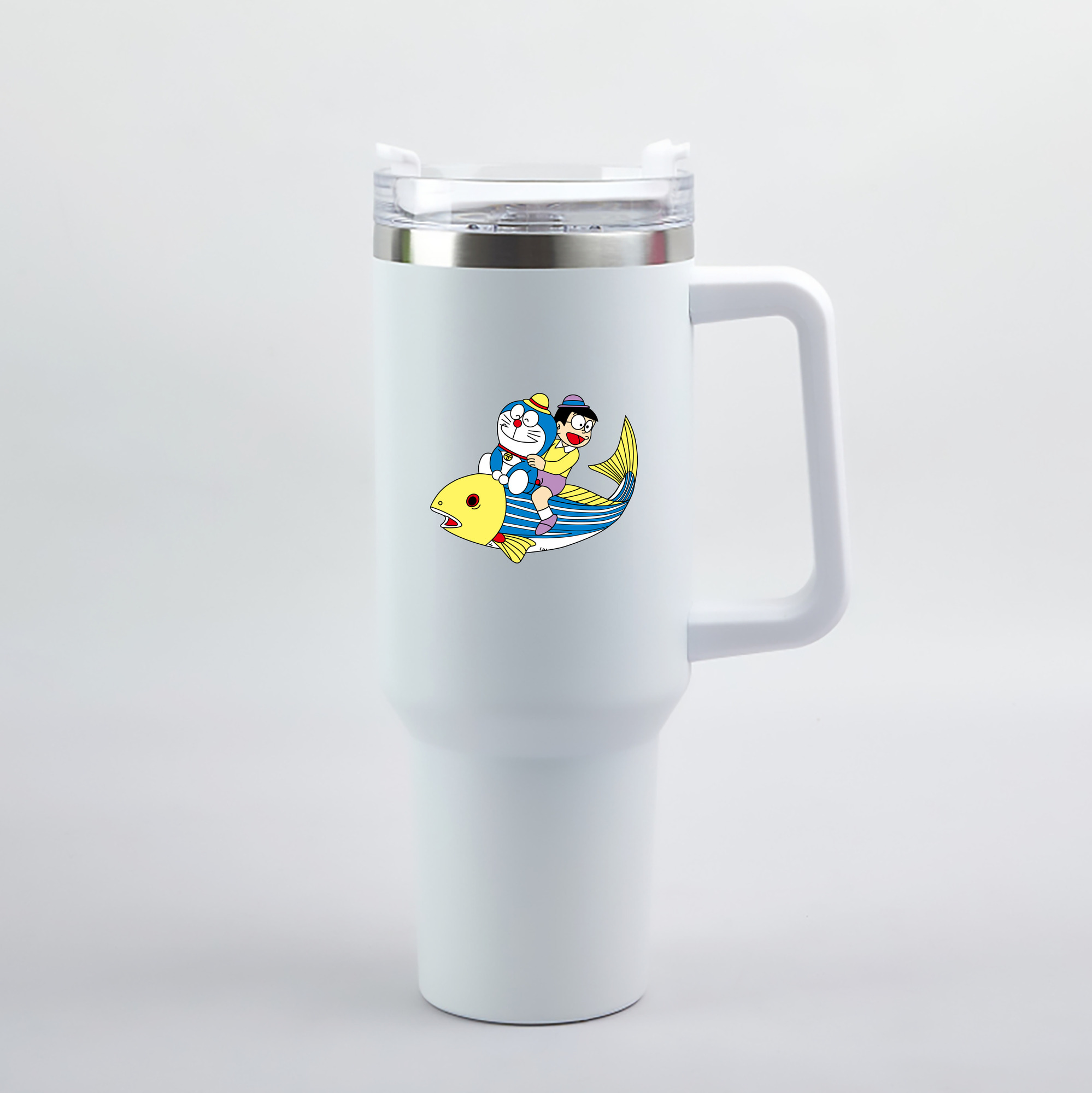 （画像用） ドラえもん 野比 のび太 Doraemon Nobita Nobi 1200mL車用タンブラー（カラープリント）