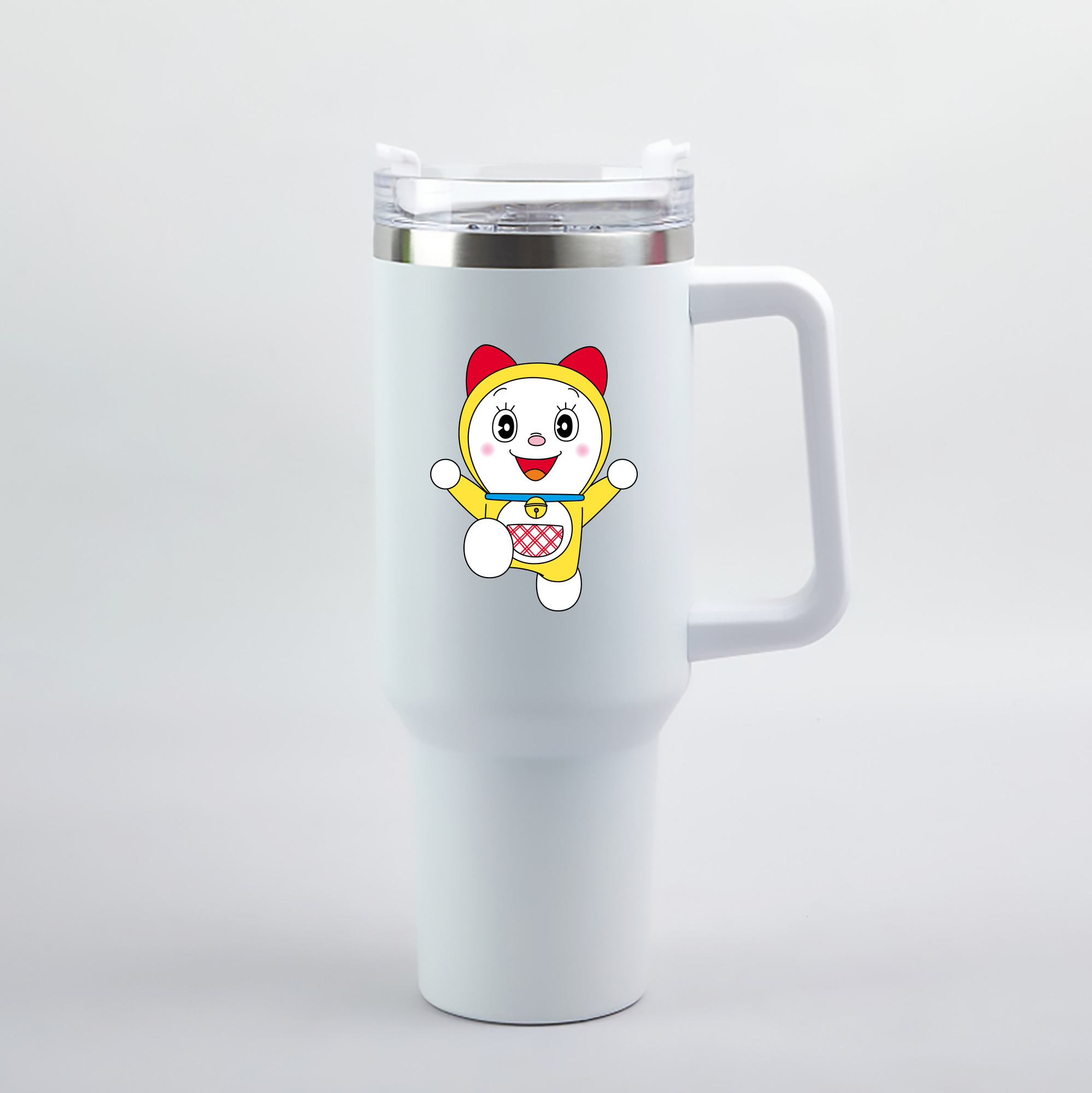 （画像用） ドラえもん ドラミ Doraemon Dorami 1200mL車用タンブラー（カラープリント）