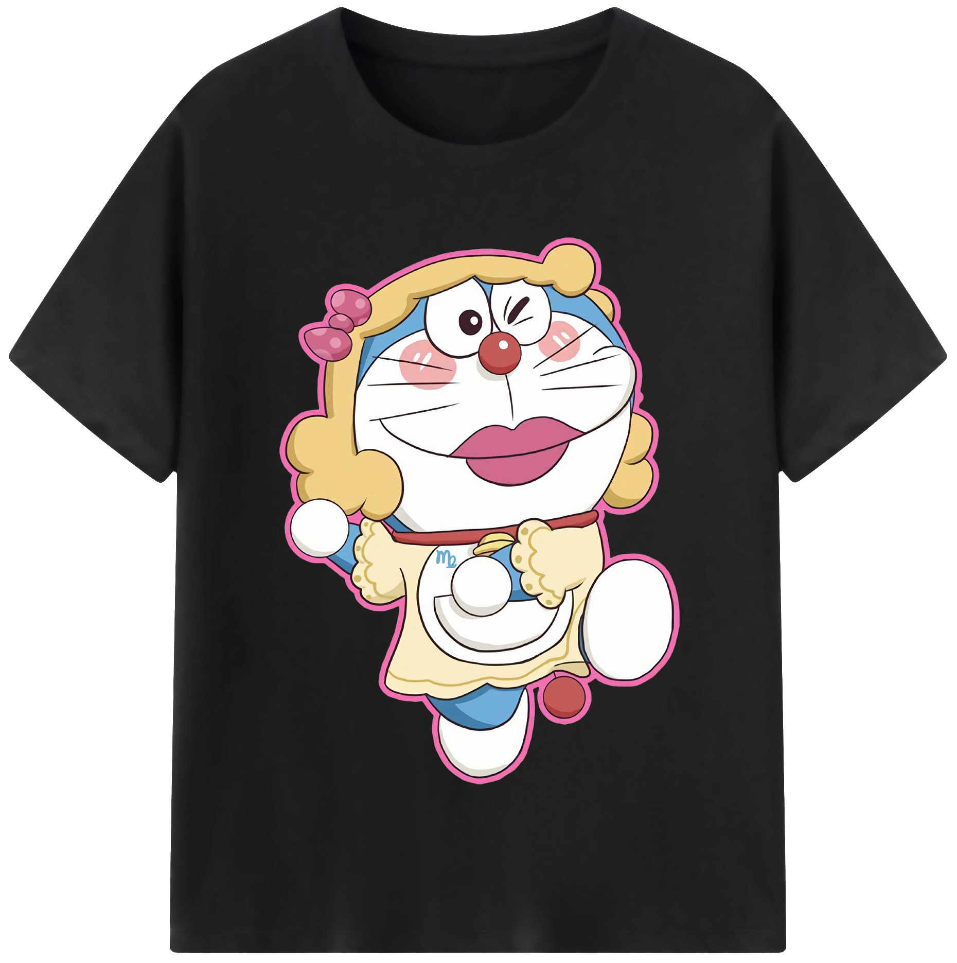 （画像用） ドラえもん Doraemon 綿100％半袖Tシャツ（フロントプリント）