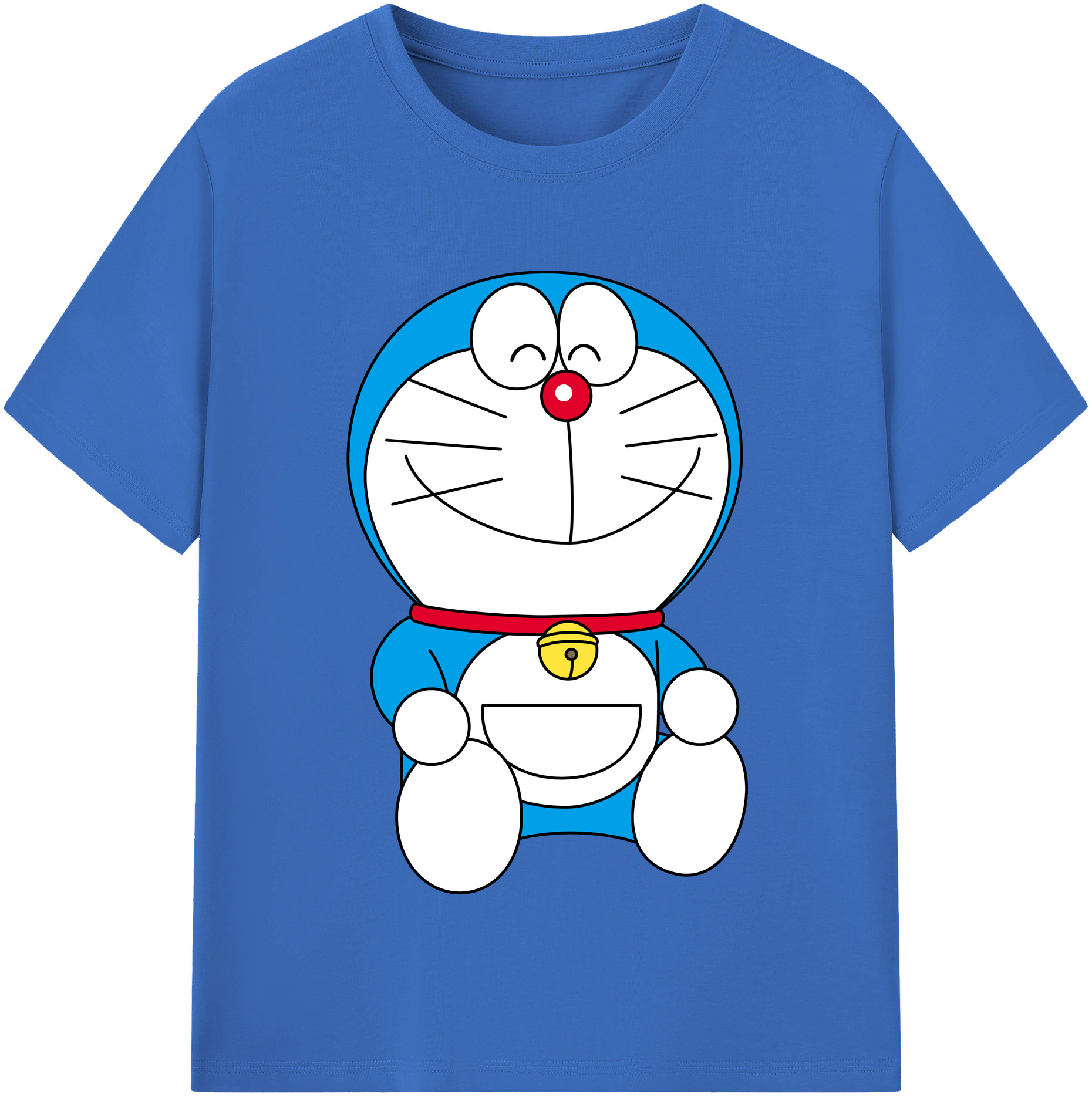 （画像用） ドラえもん Doraemon 綿100％半袖Tシャツ（フロントプリント）