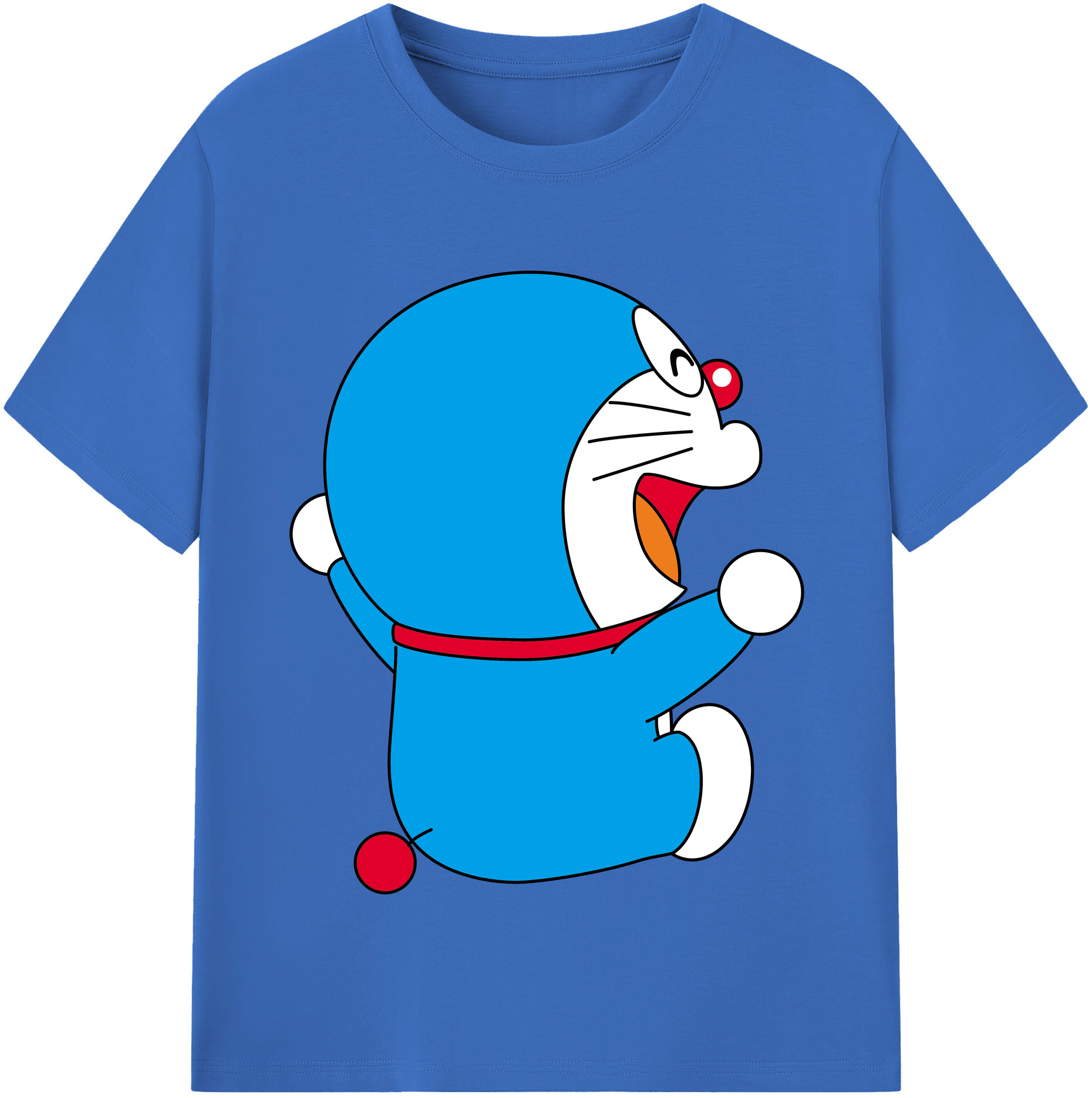 （画像用） ドラえもん Doraemon 綿100％半袖Tシャツ（フロントプリント）
