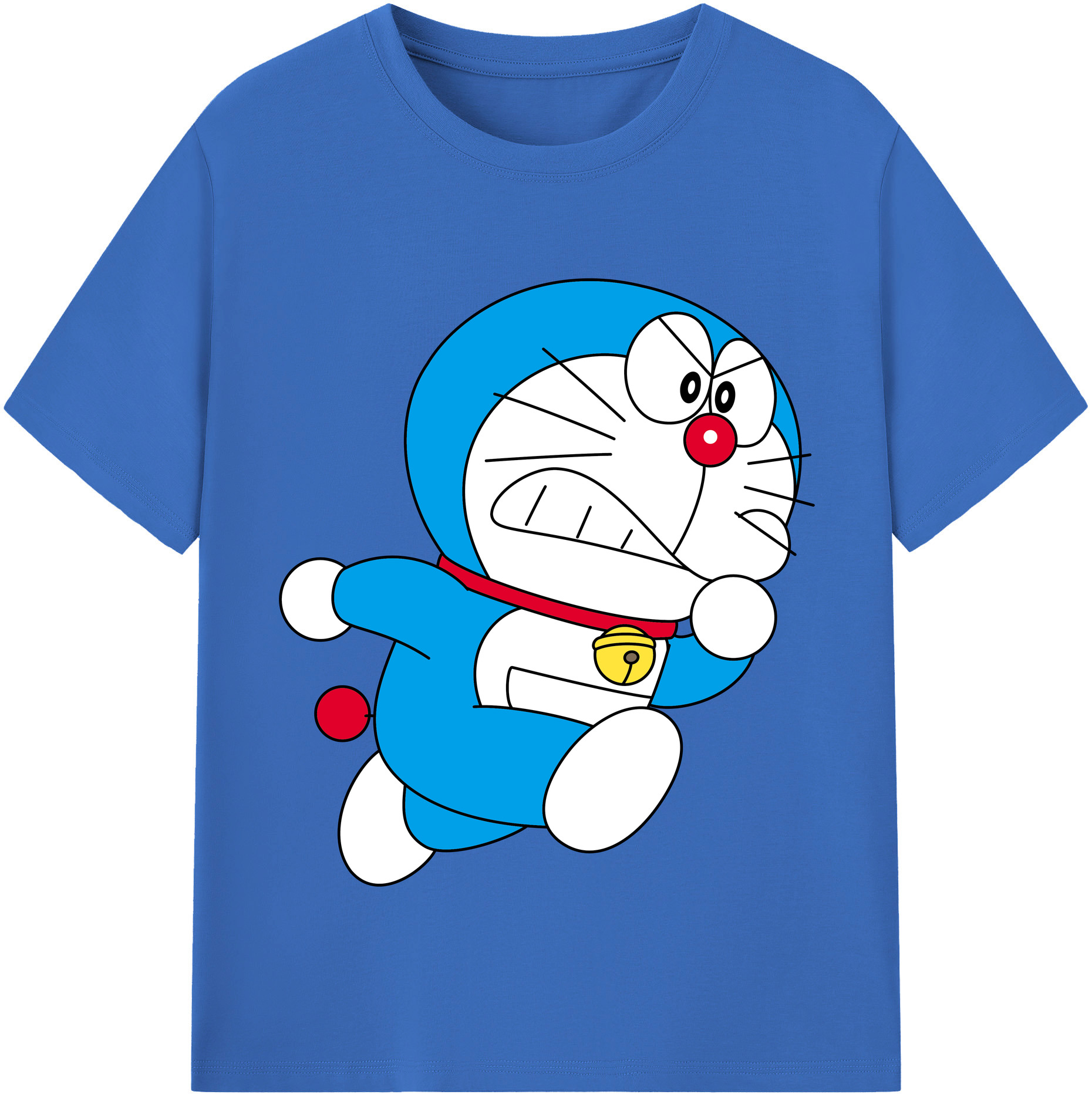 （画像用） ドラえもん Doraemon 綿100％半袖Tシャツ（フロントプリント）