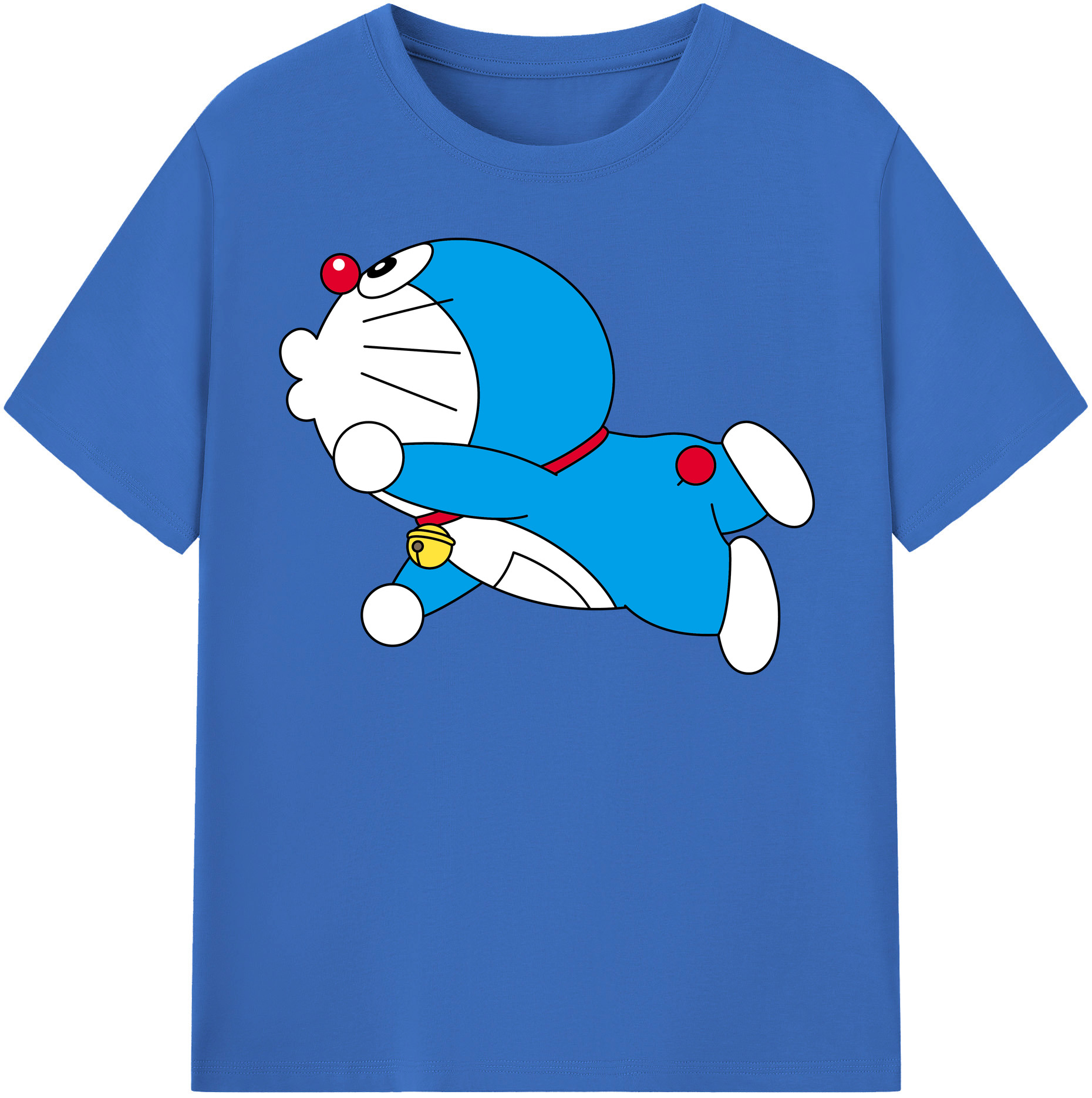 （画像用） ドラえもん Doraemon 綿100％半袖Tシャツ（フロントプリント）
